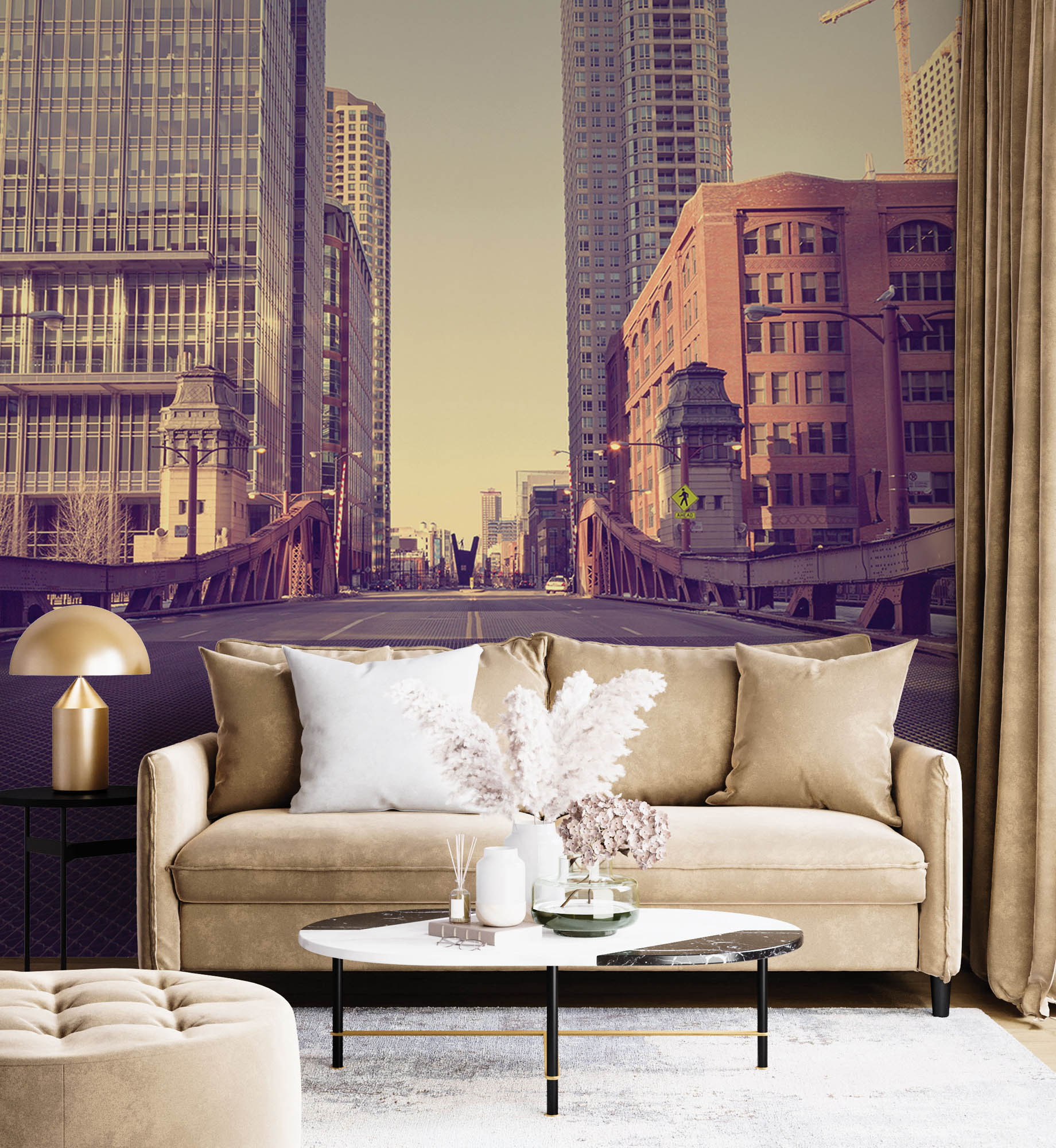 Vintage photo of a bridge - LW00354