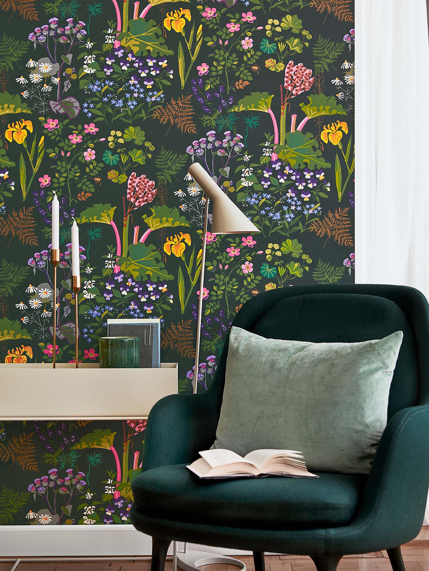 Boråstapeter Scandinavian Designers II Rabarber 1791