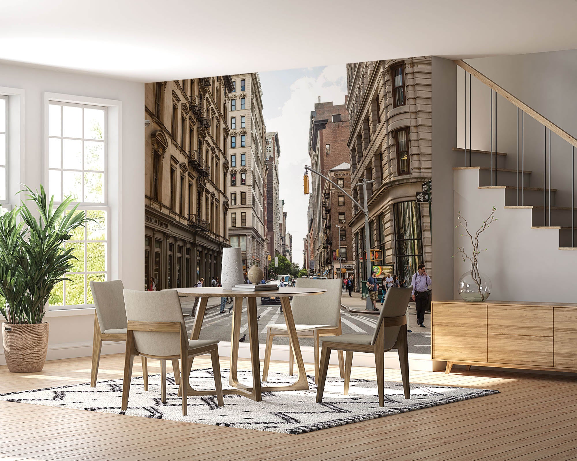 A neighborhood in New York City - LW00315