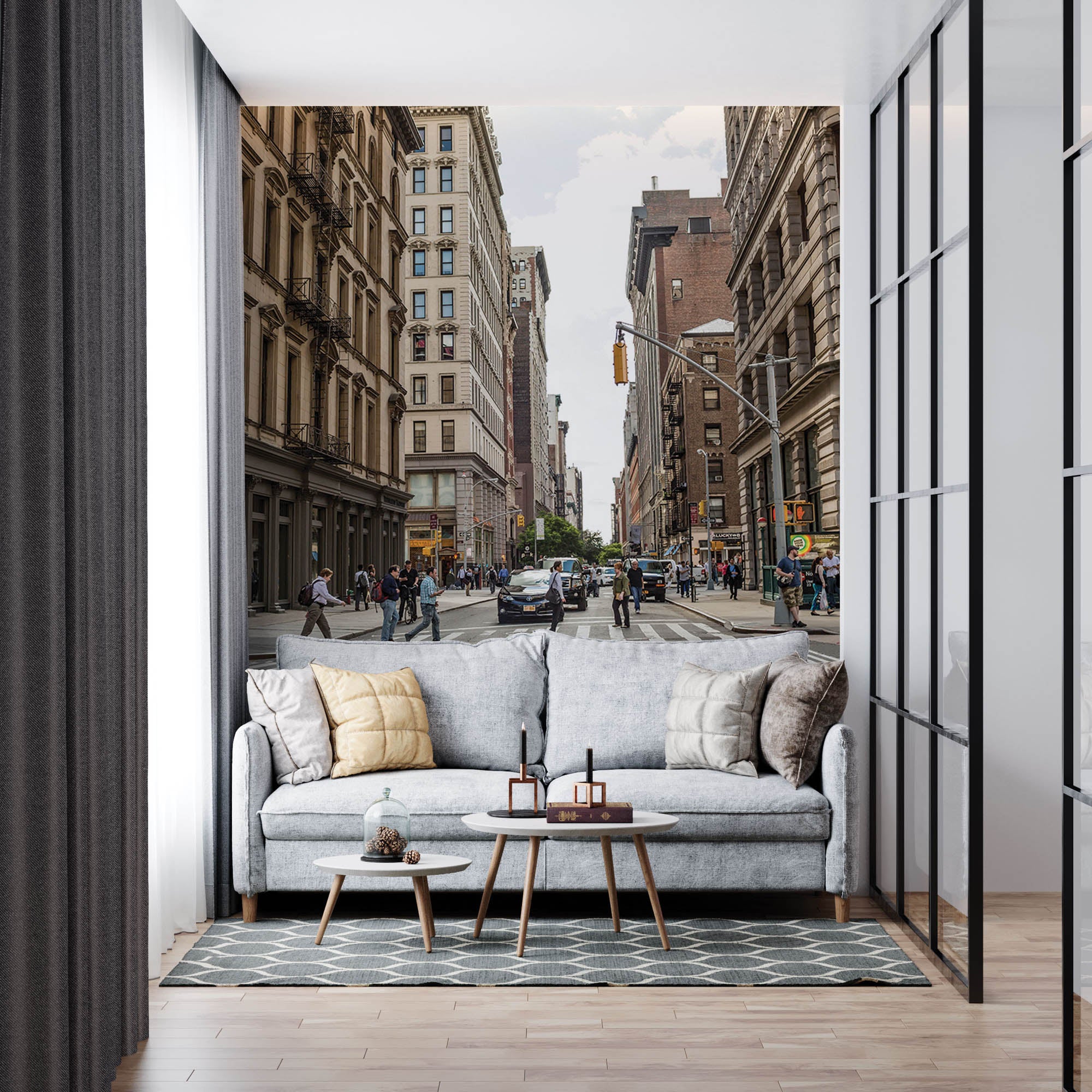 A neighborhood in New York City - LW00315