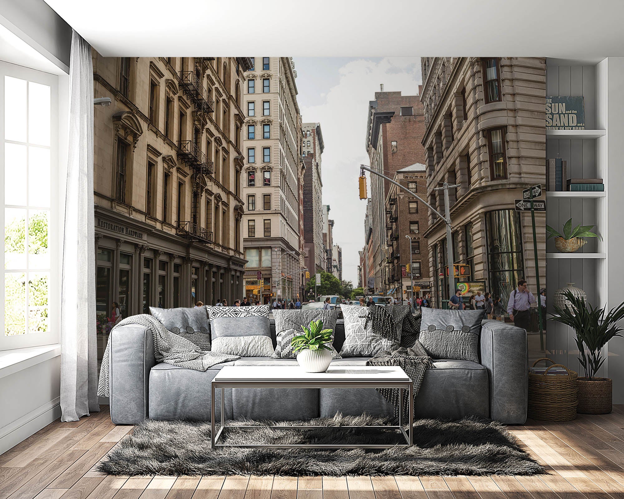 A neighborhood in New York City - LW00315