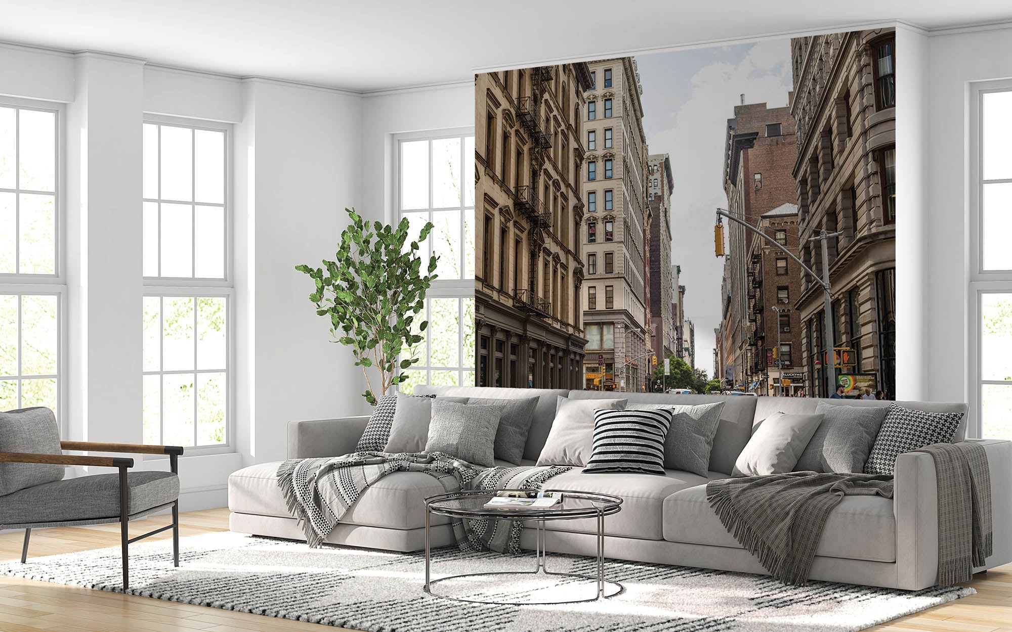 A neighborhood in New York City - LW00315