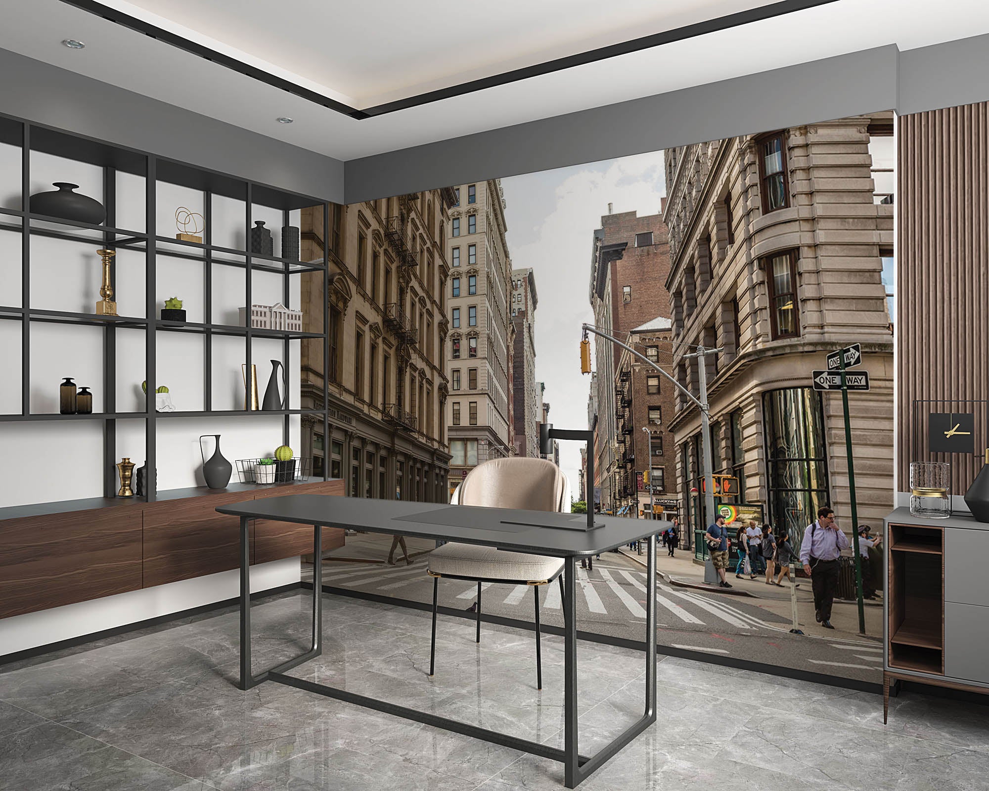 A neighborhood in New York City - LW00315