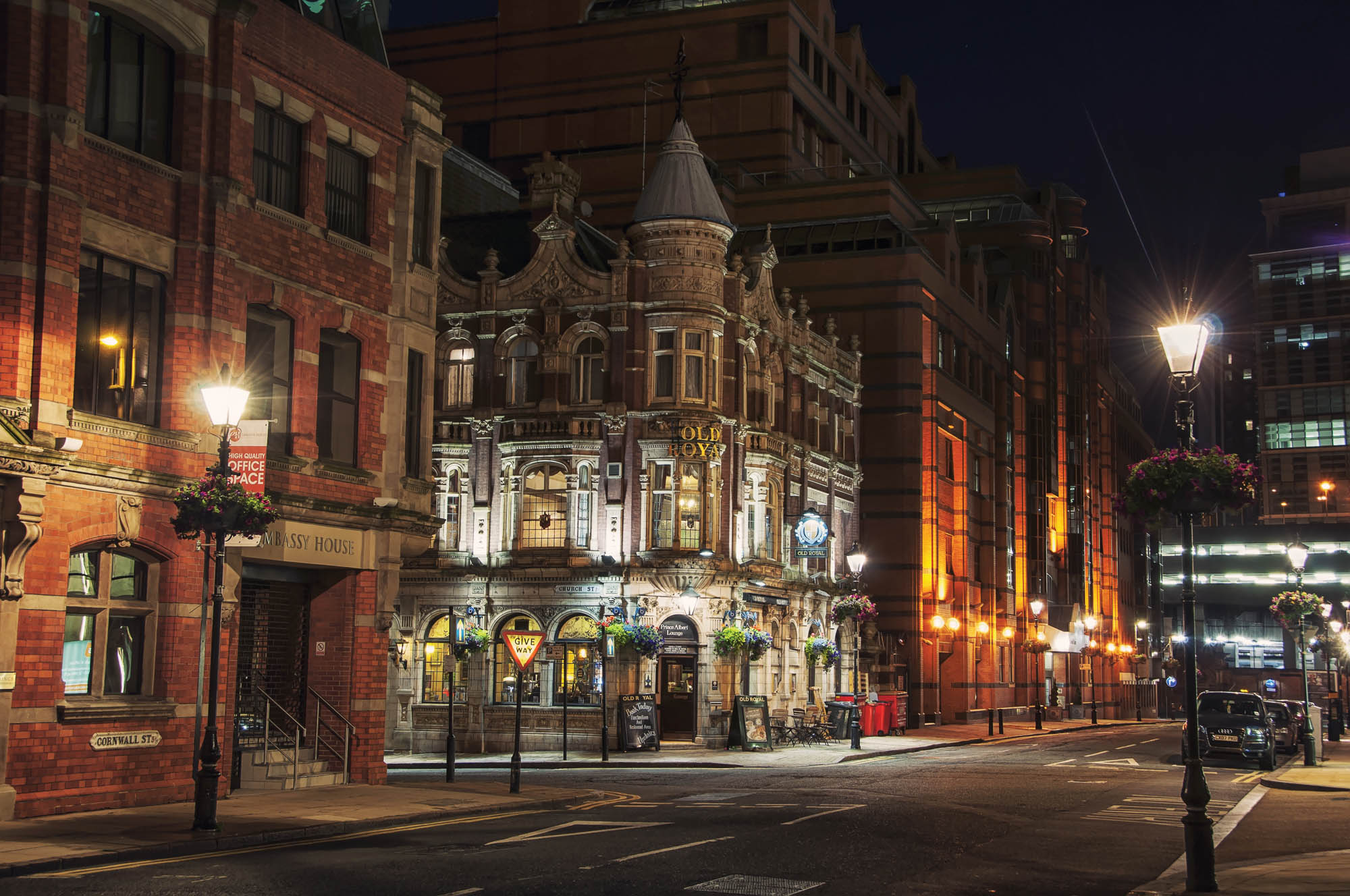 Aanzicht van een pub in Birmingham - LW00359