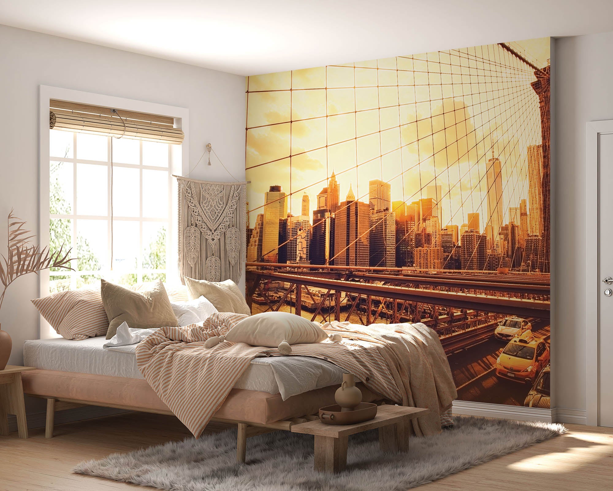 Brooklyn brug en skyline Manhattan - LW00319