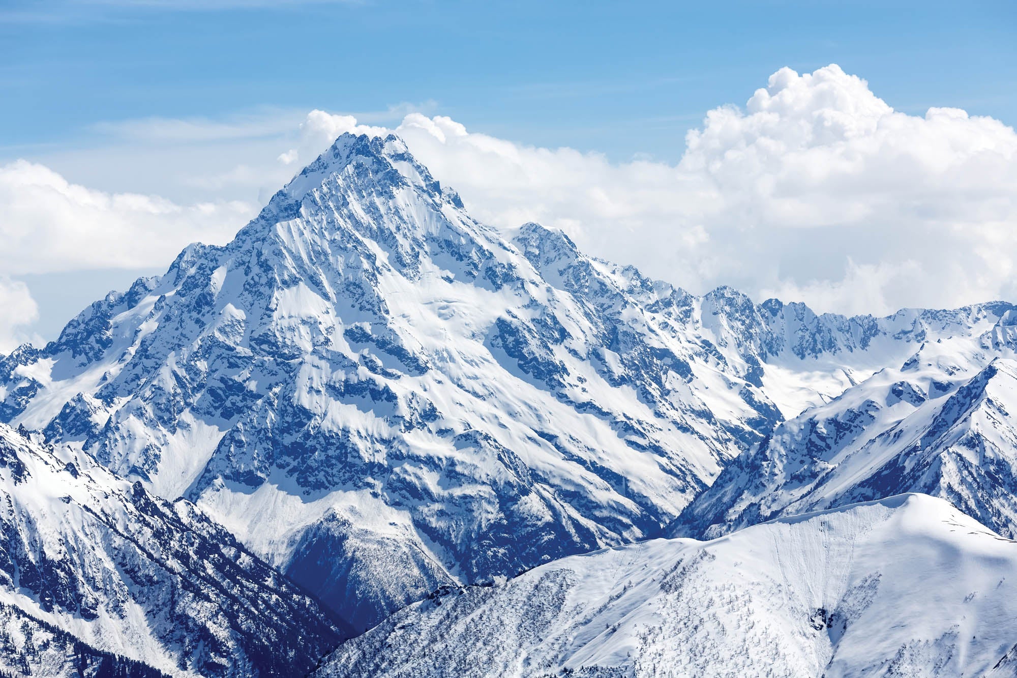 Kaukasus bergtop Pshish - LW00112