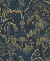 Boråstapeter Eastern Simplicity Indigo Garden 3132