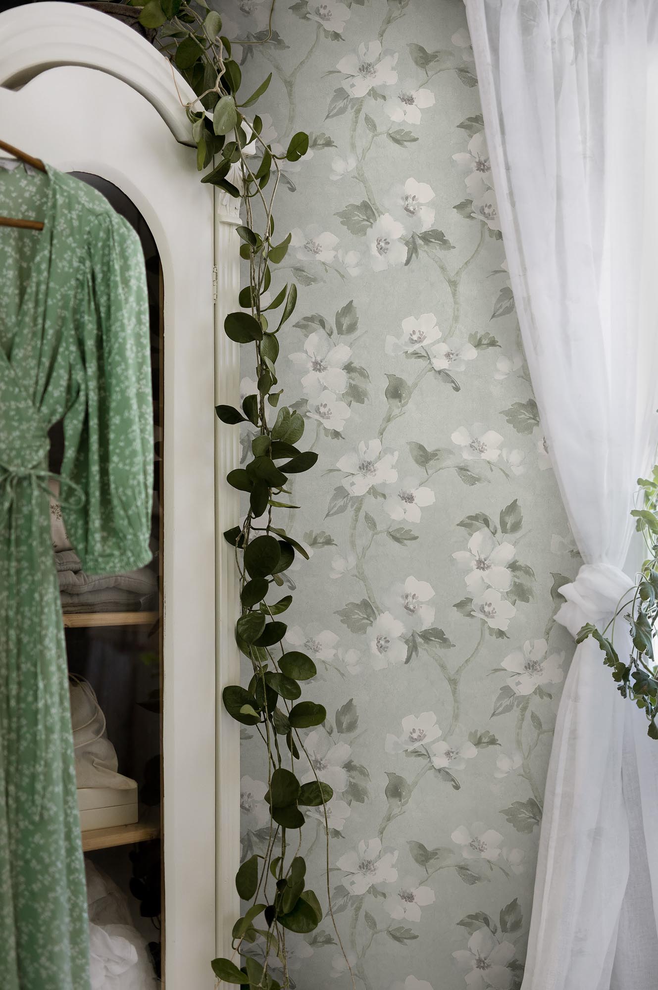 Boråstapeter Cottage garden Helen´s Flower 3585