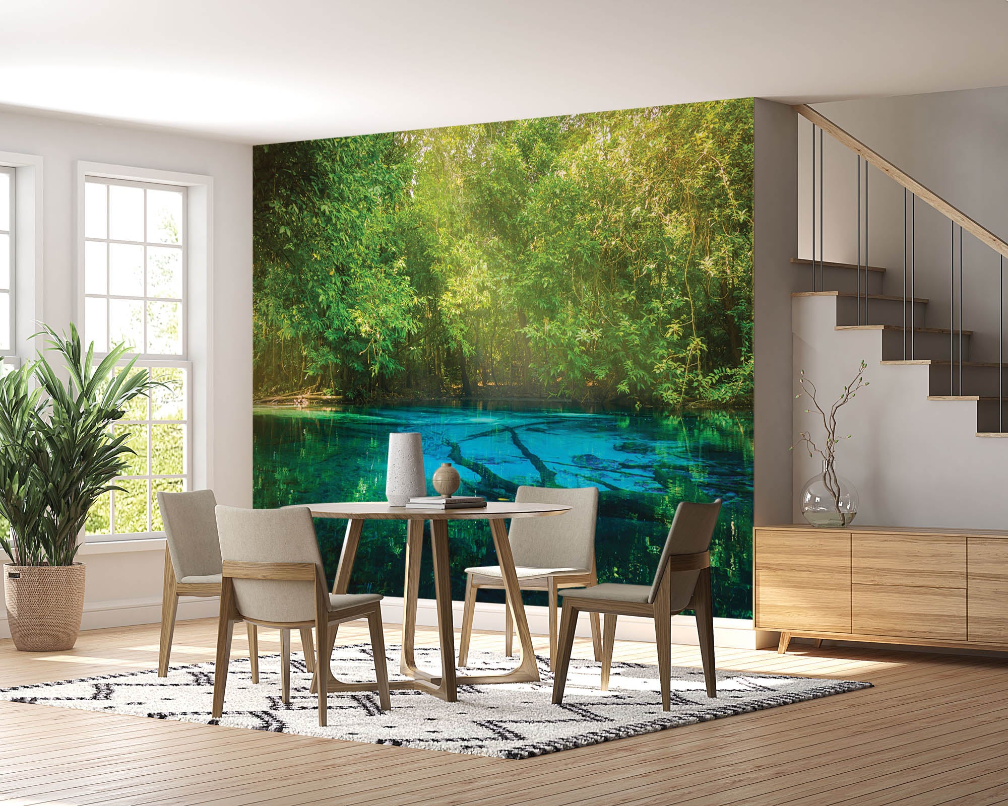 Pond in forest - LW00261