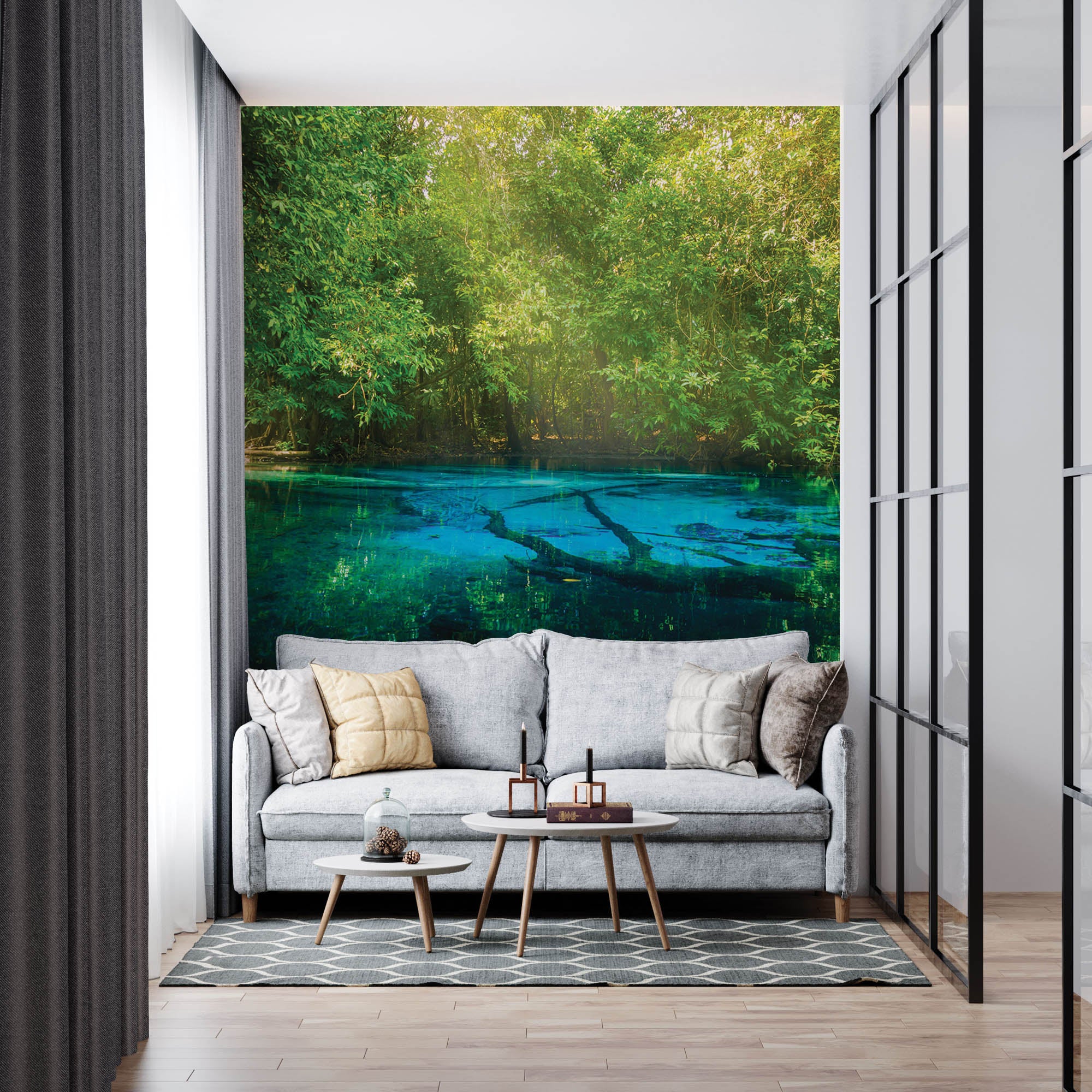 Pond in forest - LW00261
