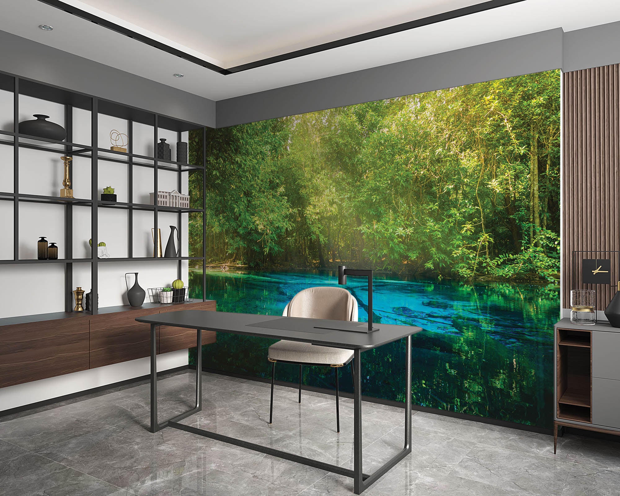 Pond in forest - LW00261