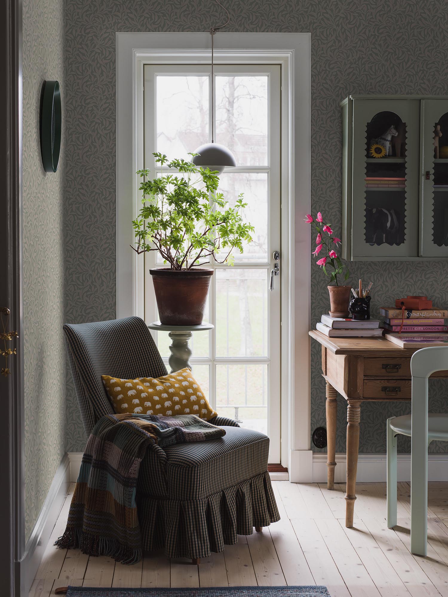 Boråstapeter New Heritage Vintergröna 4829