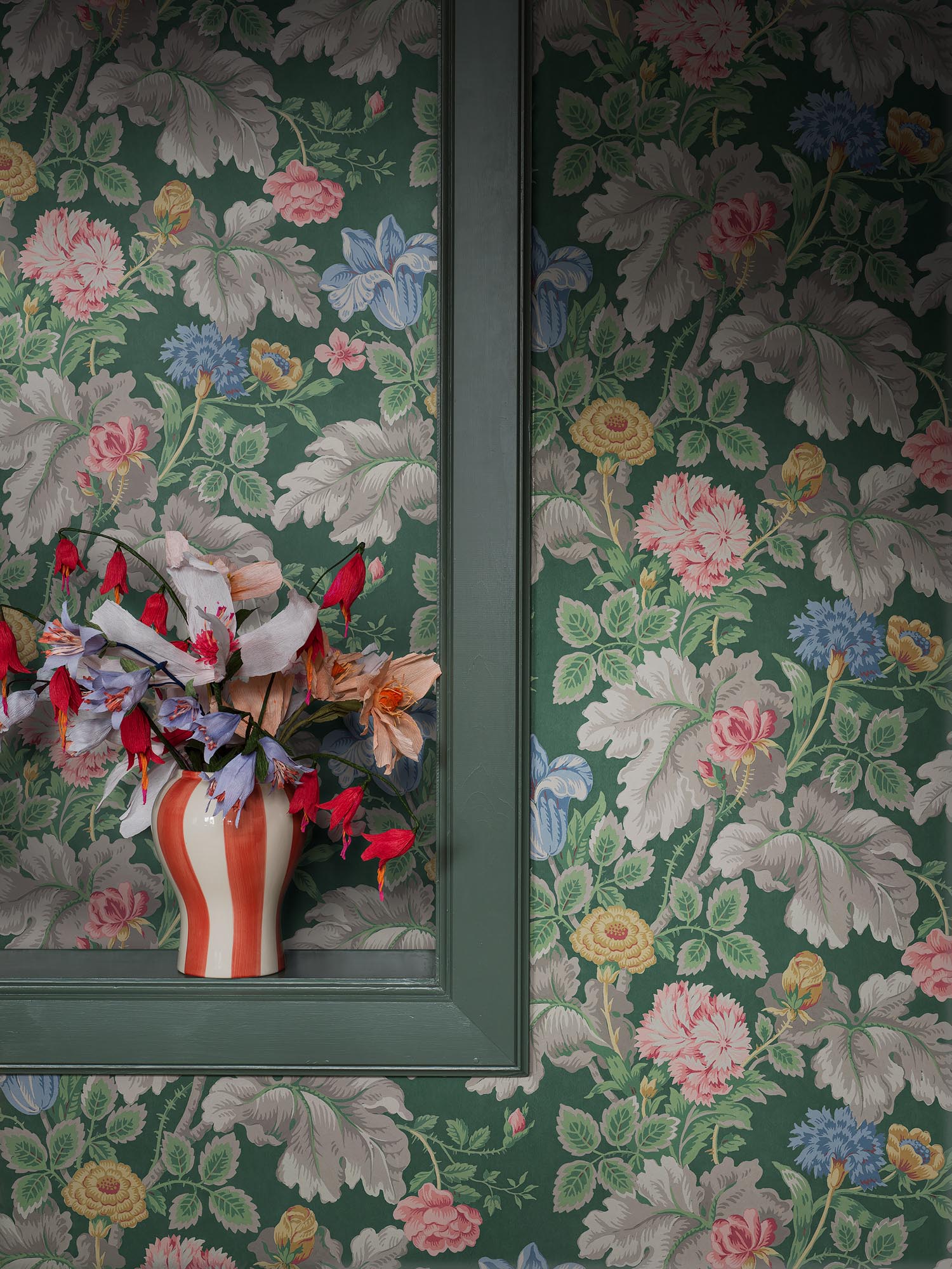 Boråstapeter New Heritage Carnation Garden 4834