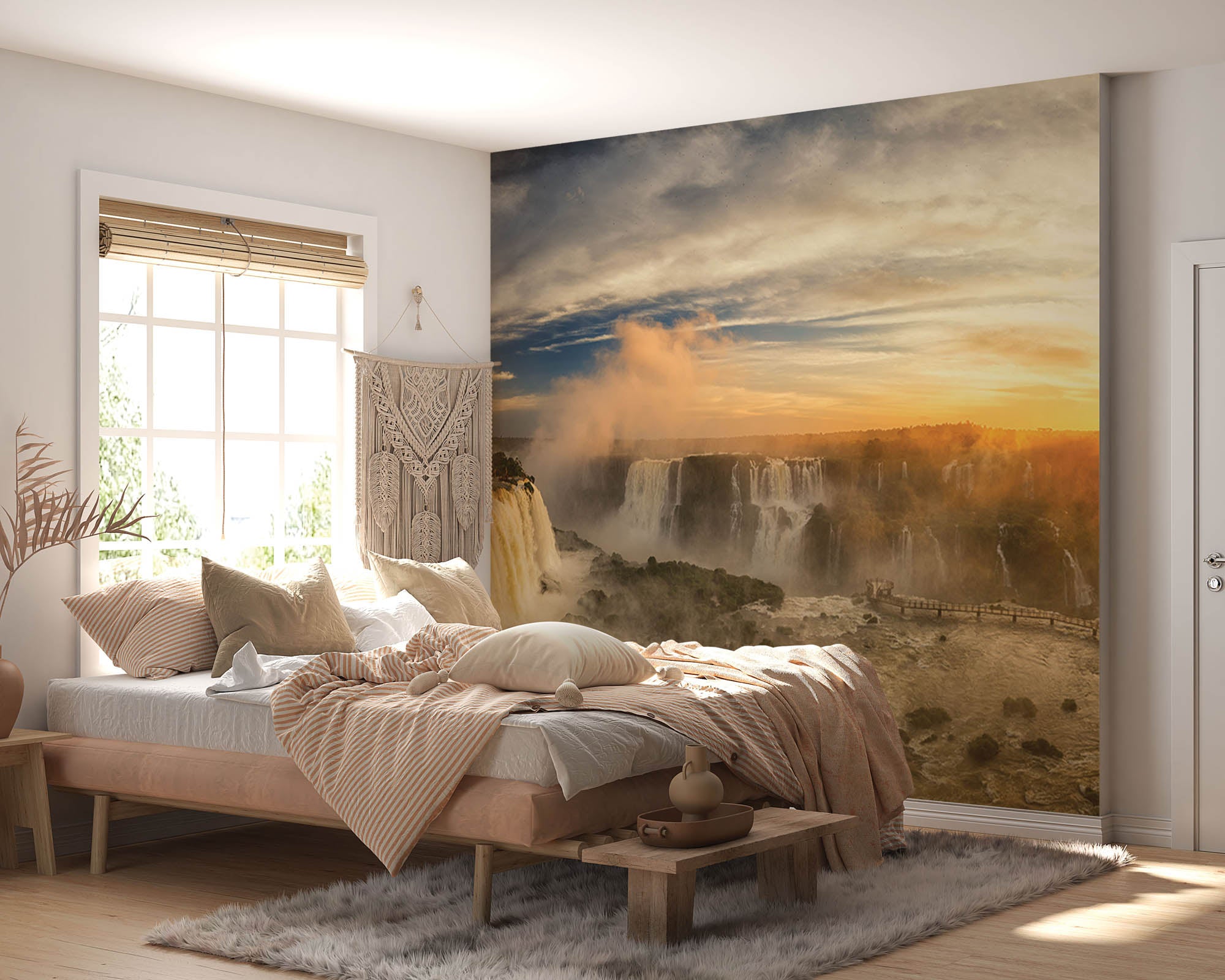 Wide waterfall with a wide view - LW00272