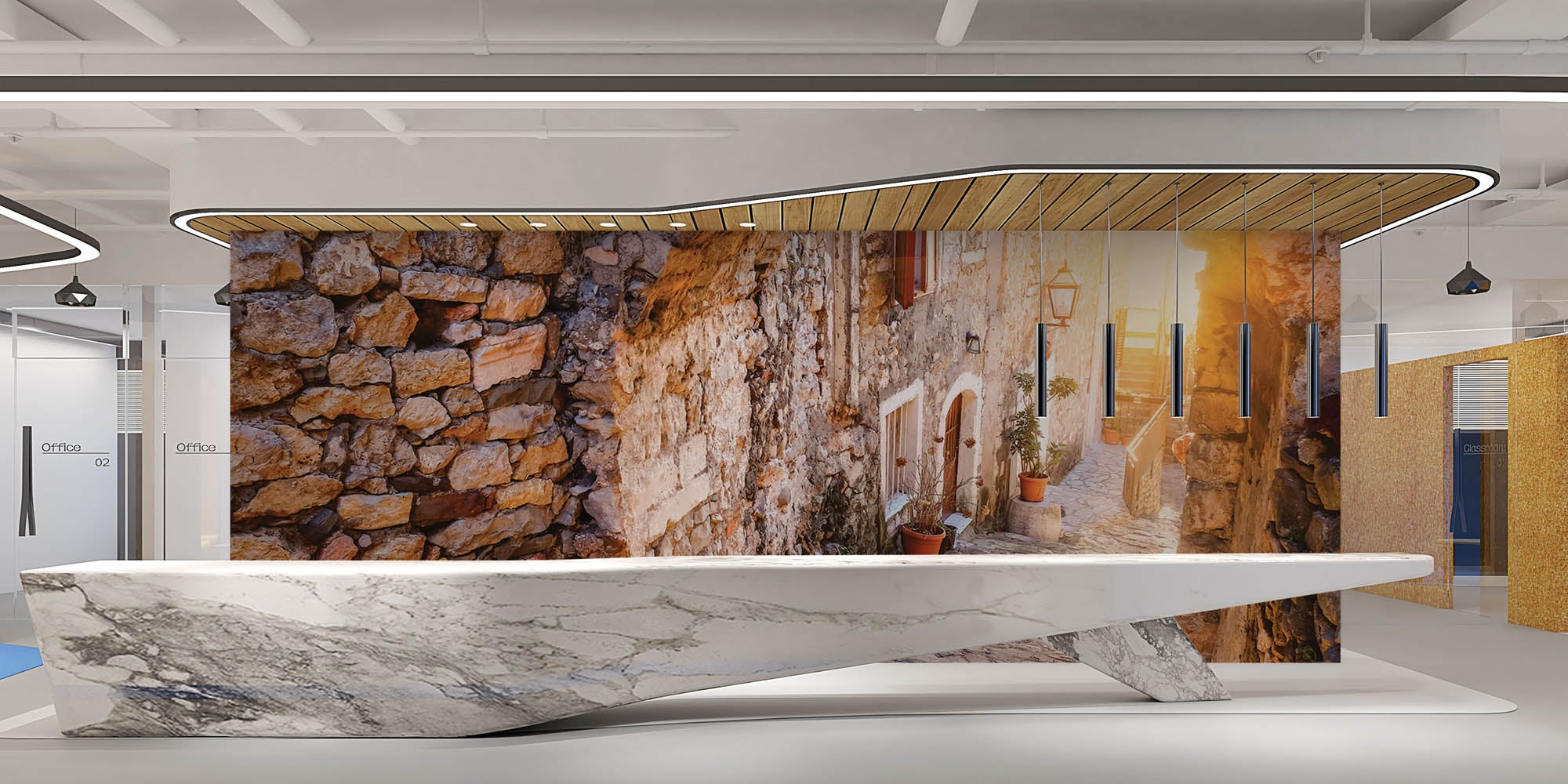 Old stone street - LW00371