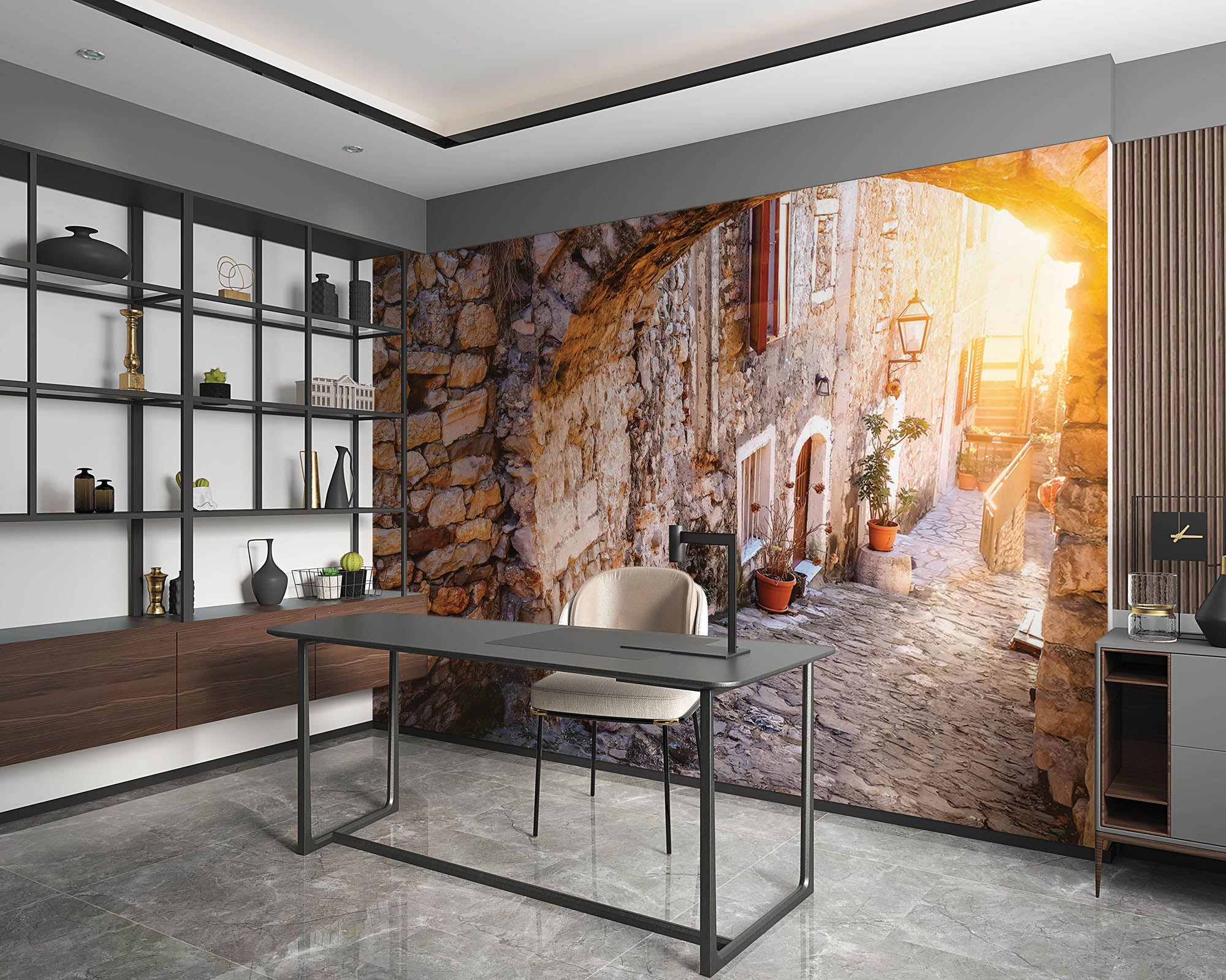 Old stone street - LW00371