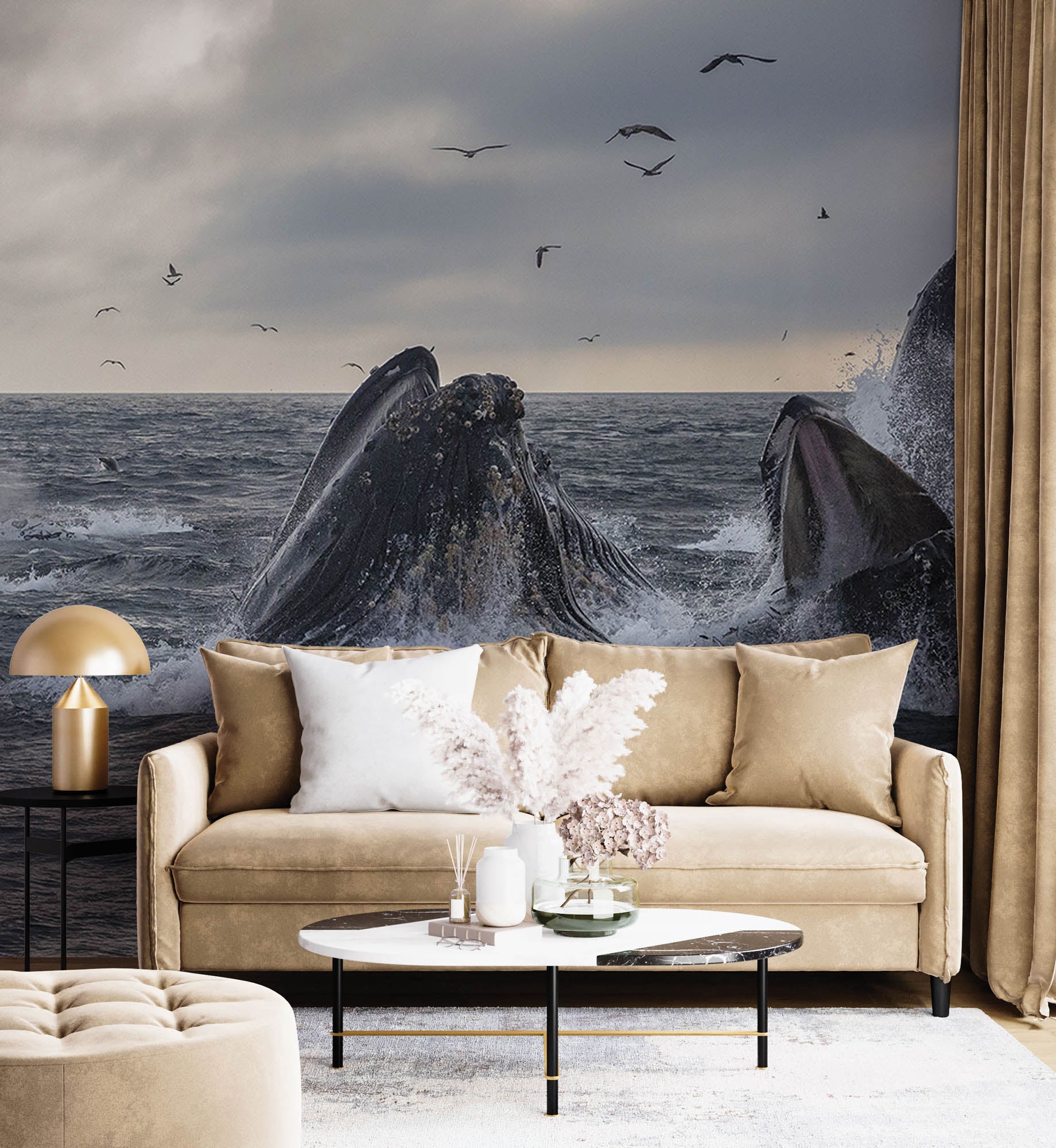 Group of Gray Whales - LW00184