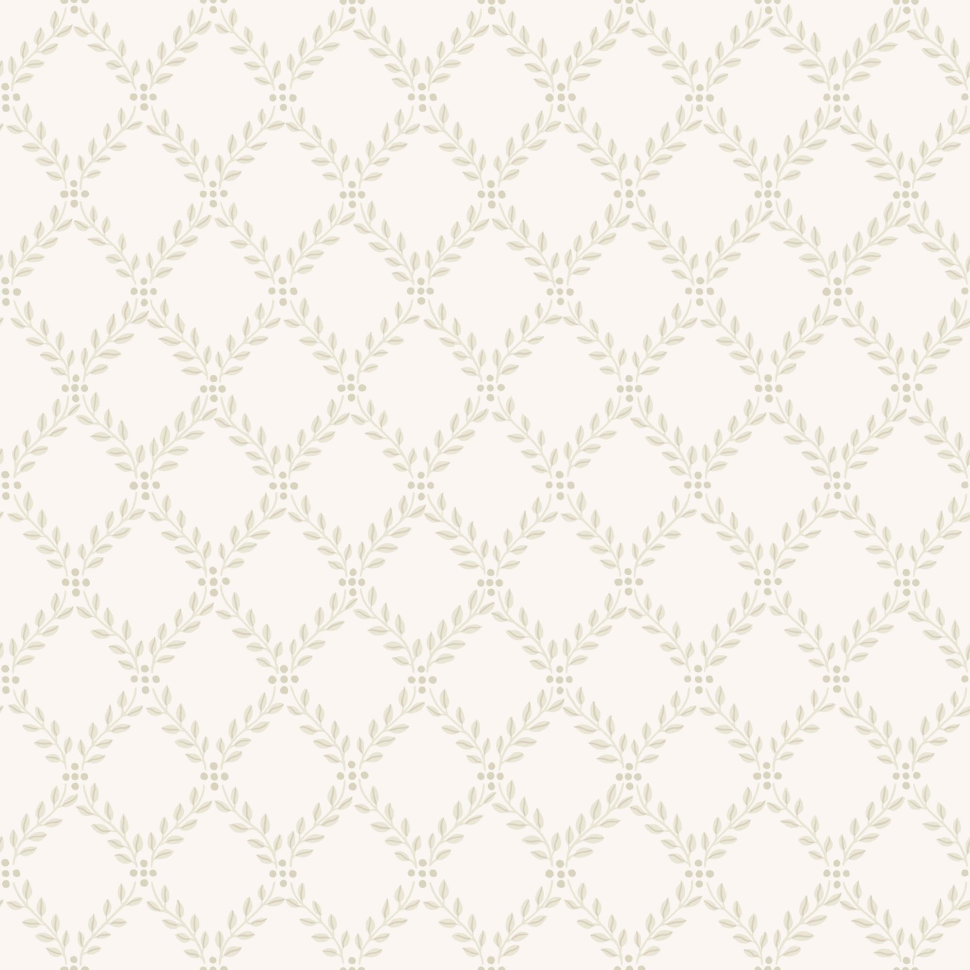 Boråstapeter Falsterbo III Trellis Leaves 7673