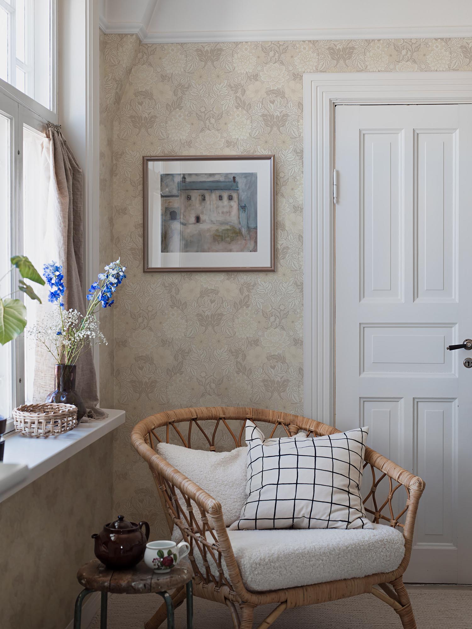 Boråstapeter Falsterbo III Dahlia Garden 7691