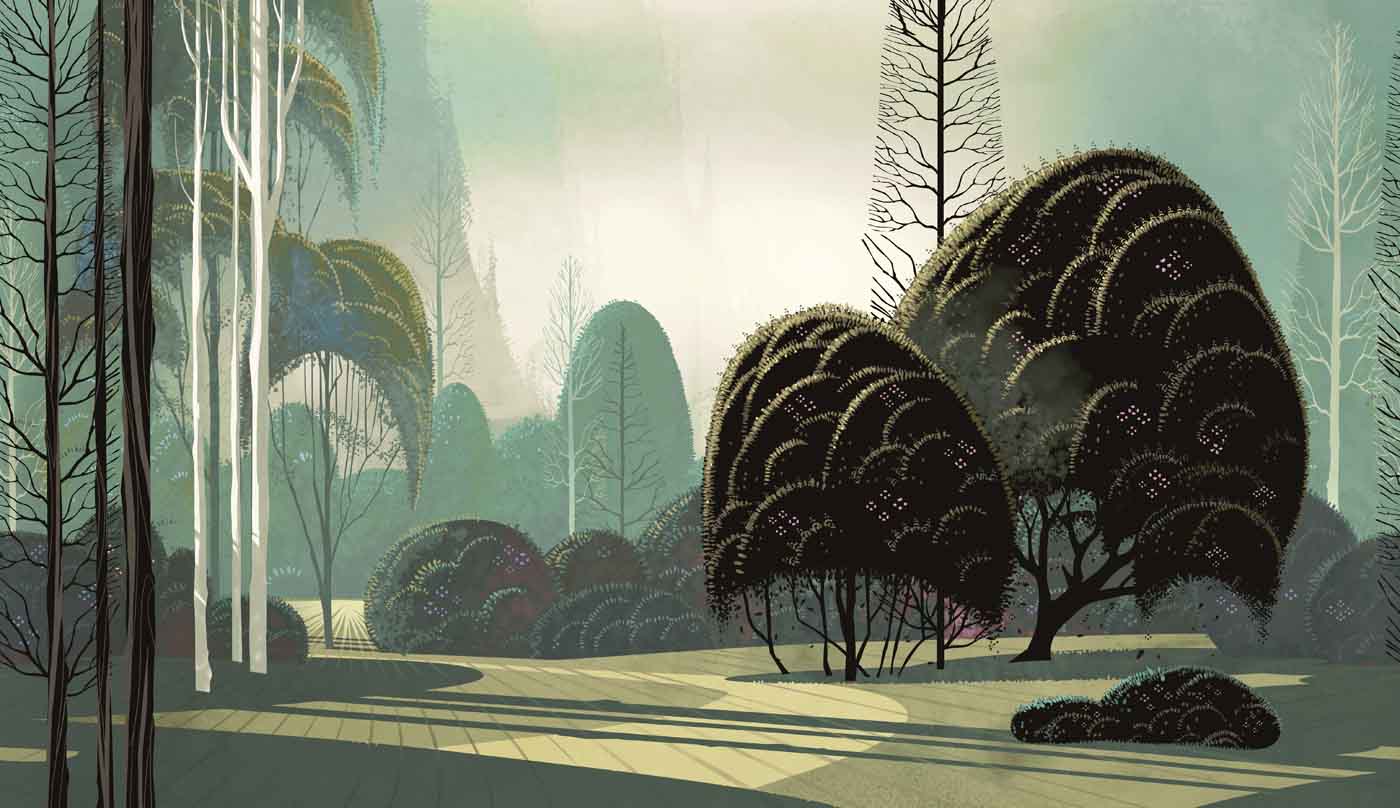 Arte Decors & Panoramiques Le Jardin Mystique 97550