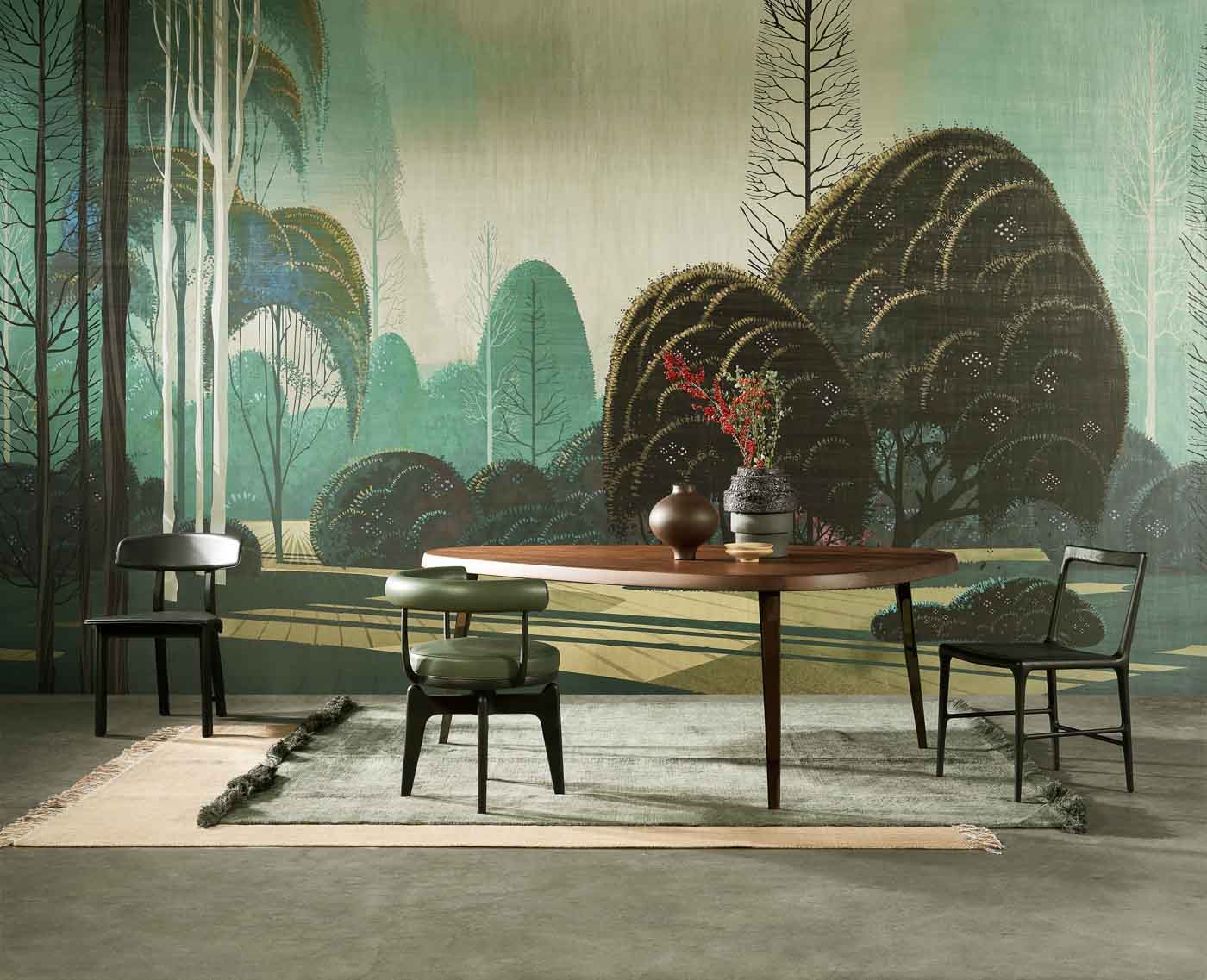 Arte Decors & Panoramiques Le Jardin Mystique 97550