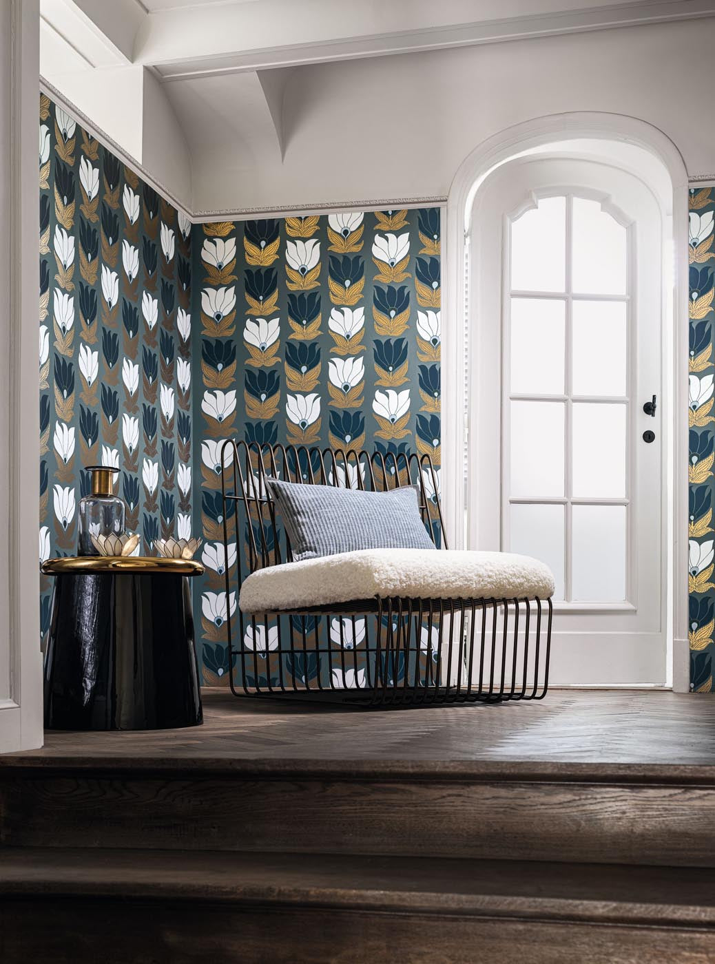 Casamance Square Jasmin Dauphine - 75690814