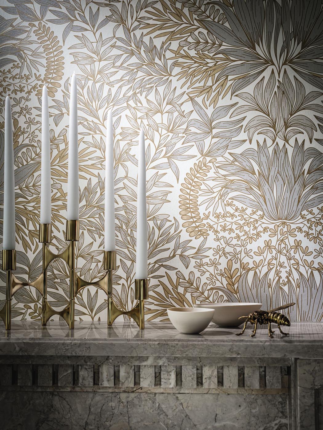 Casamance Square Jasmin Chardon - 75733160