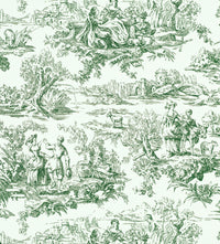 Little Green National Trust III Lovers' Toile Puck