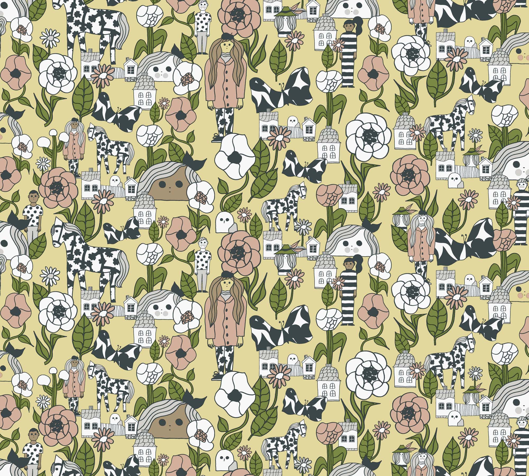 Hooked on Walls Marimekko Volume 06 Marikyla 25167