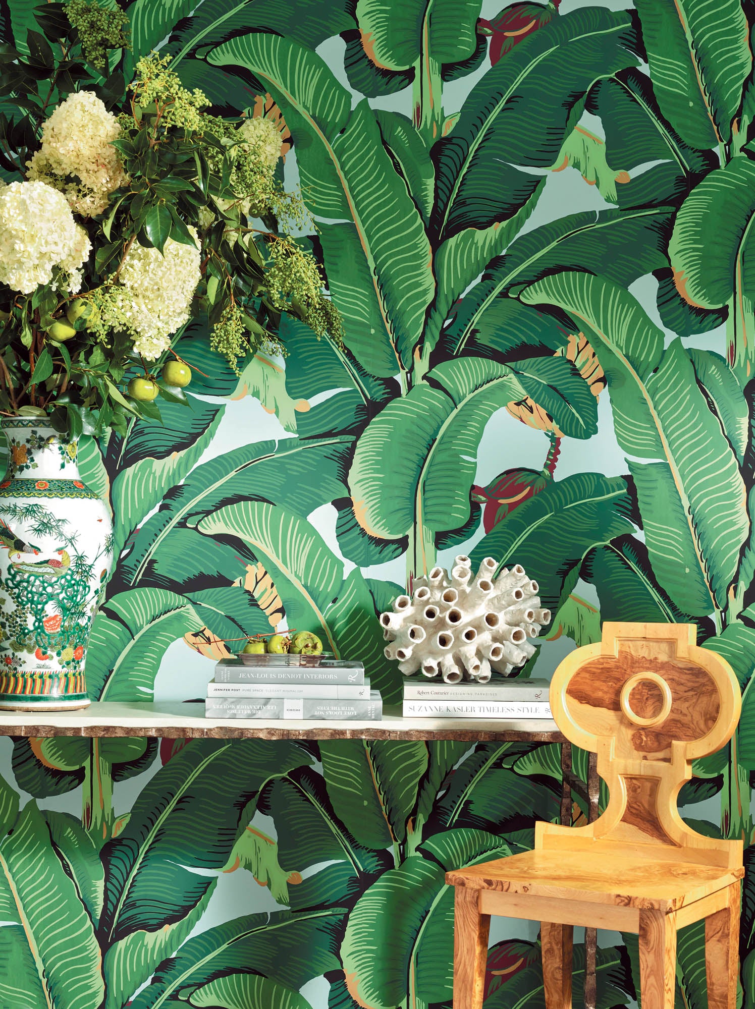 Hooked on Walls Scalamandré Hinson Palm JV26011