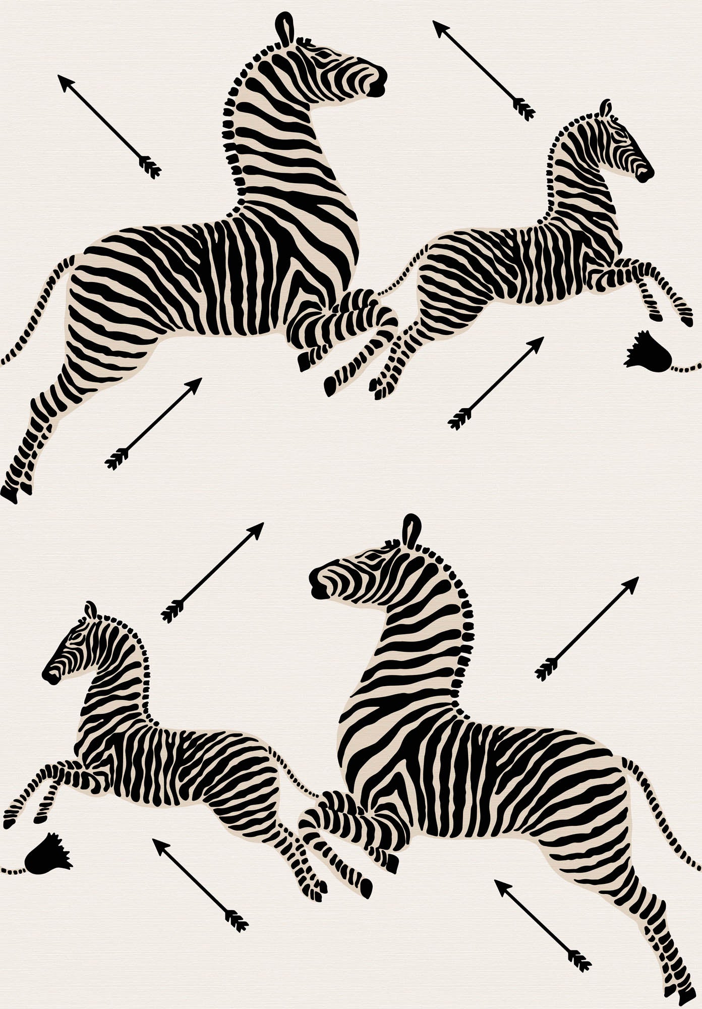 Hooked on Walls Scalamandré Zebras JV26006