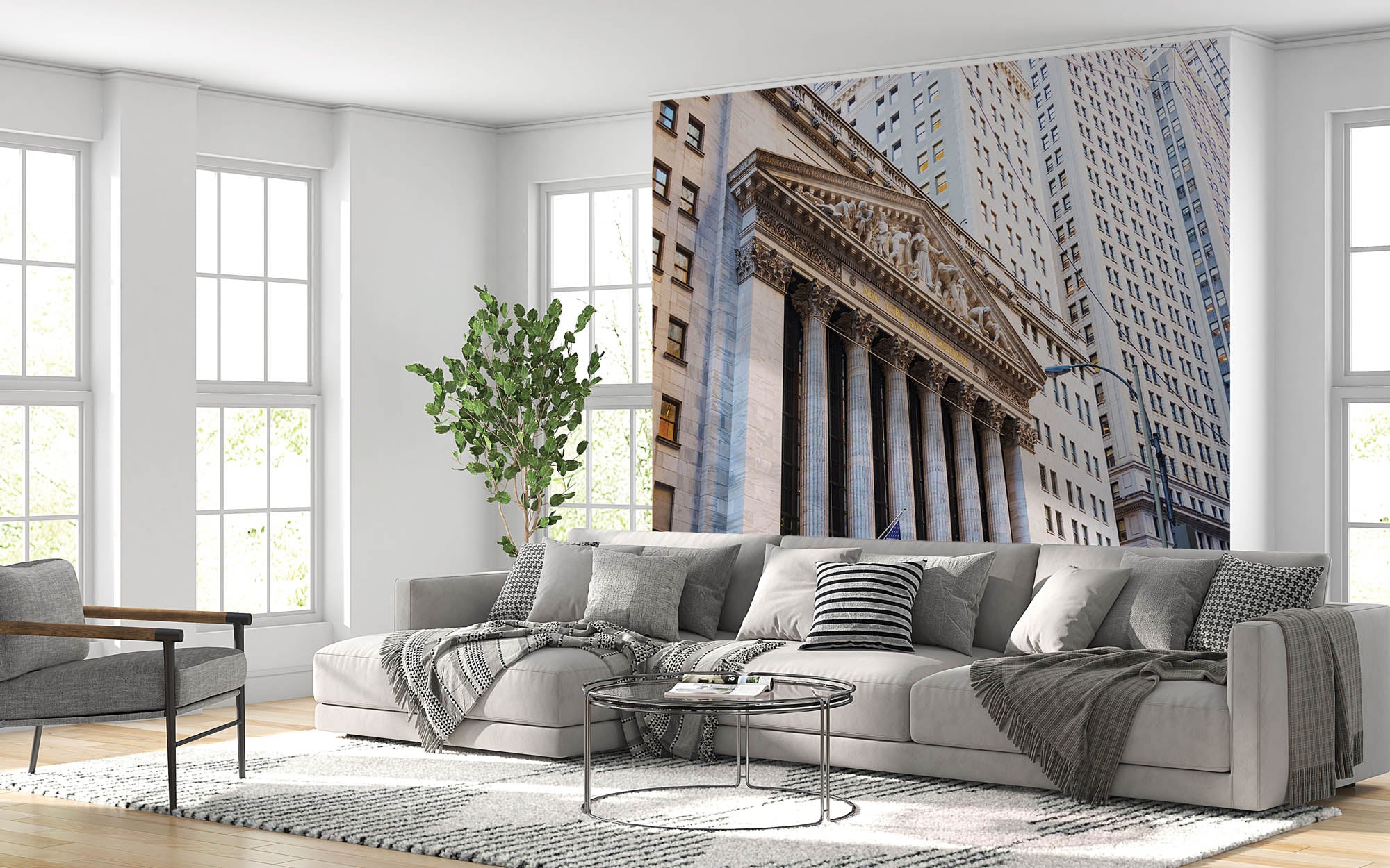 Aandelenbeurs NYSE - LW00343 Fotobehang