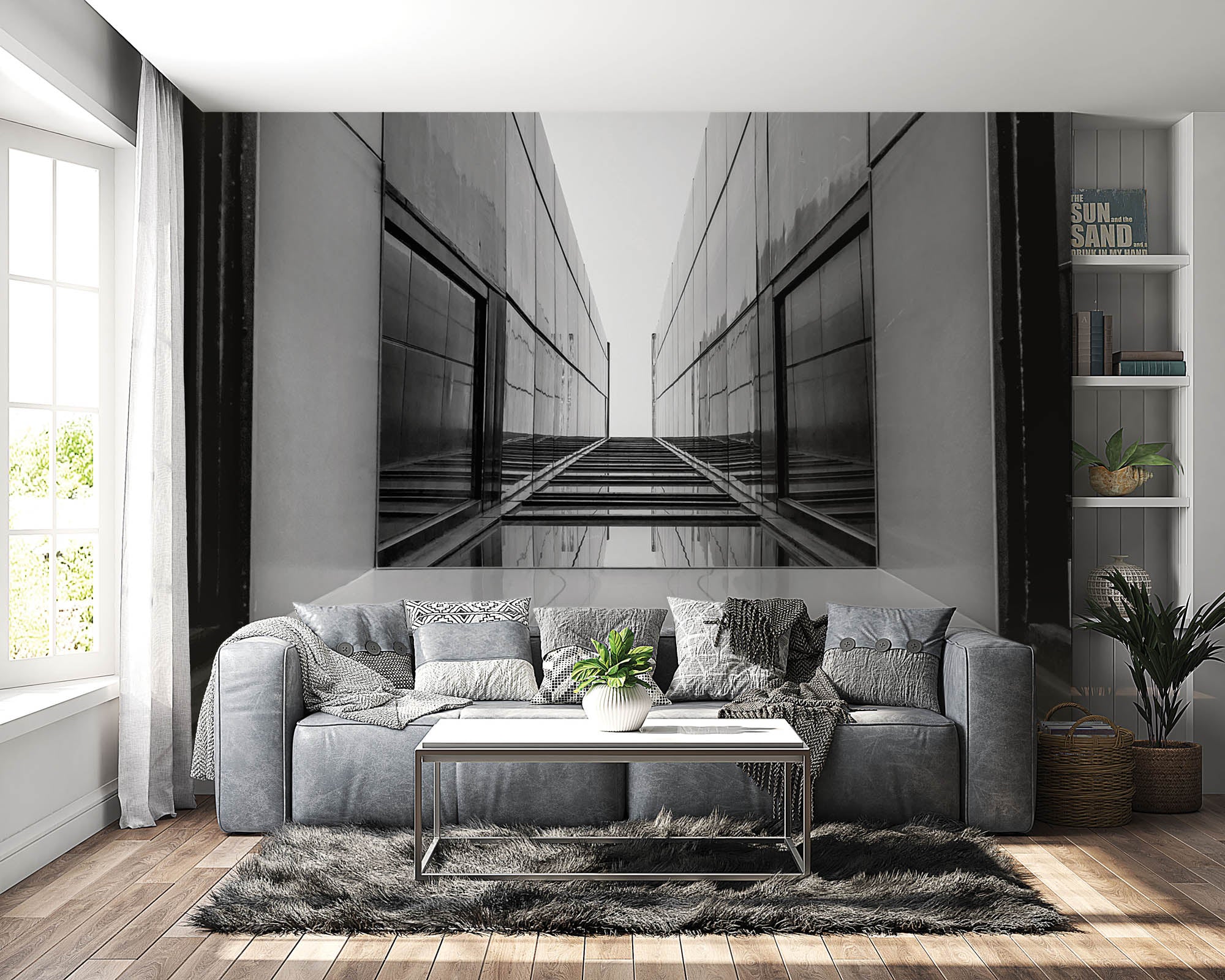 Abstracte architectuur - LW00022 Fotobehang