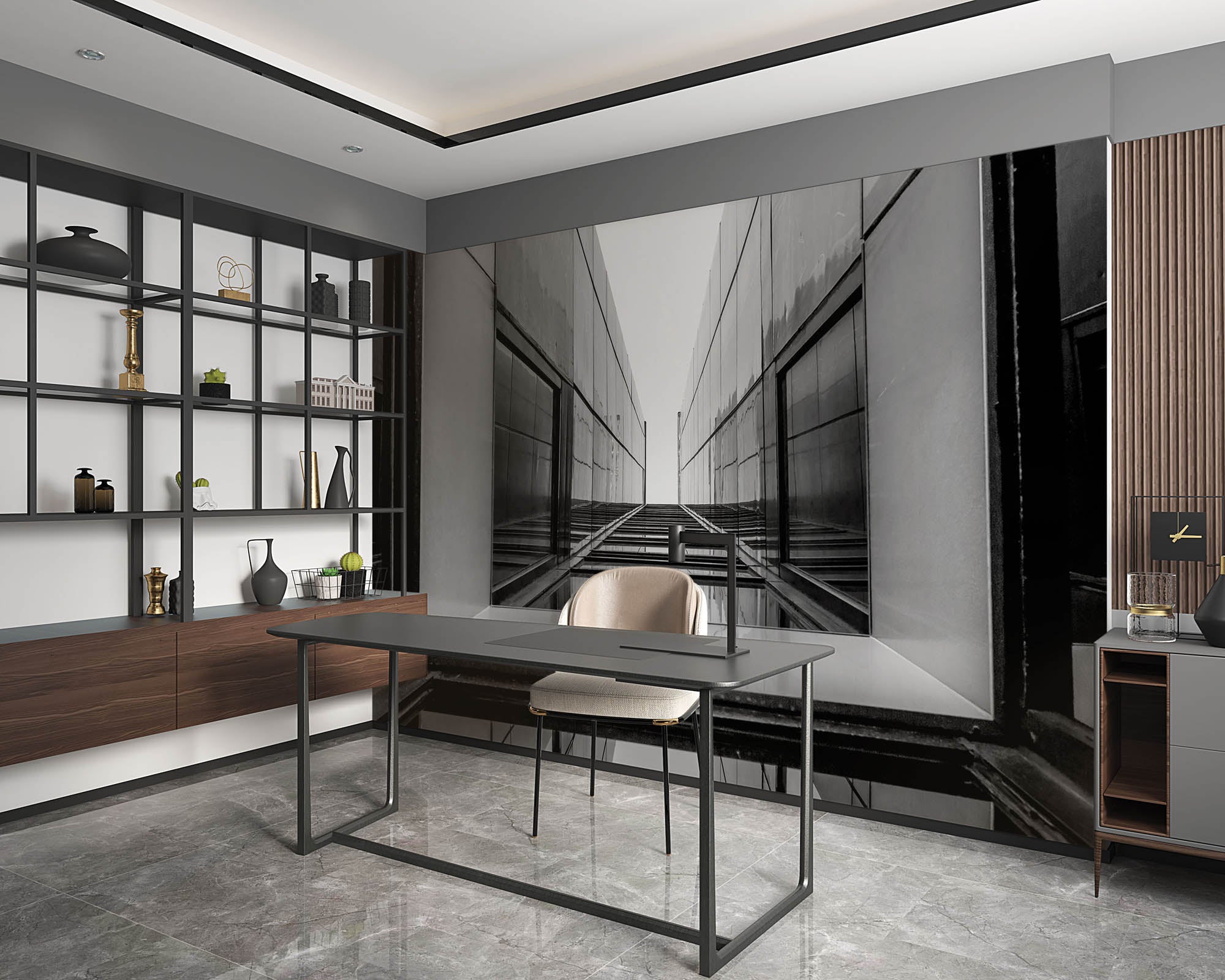 Abstracte architectuur - LW00022 Fotobehang