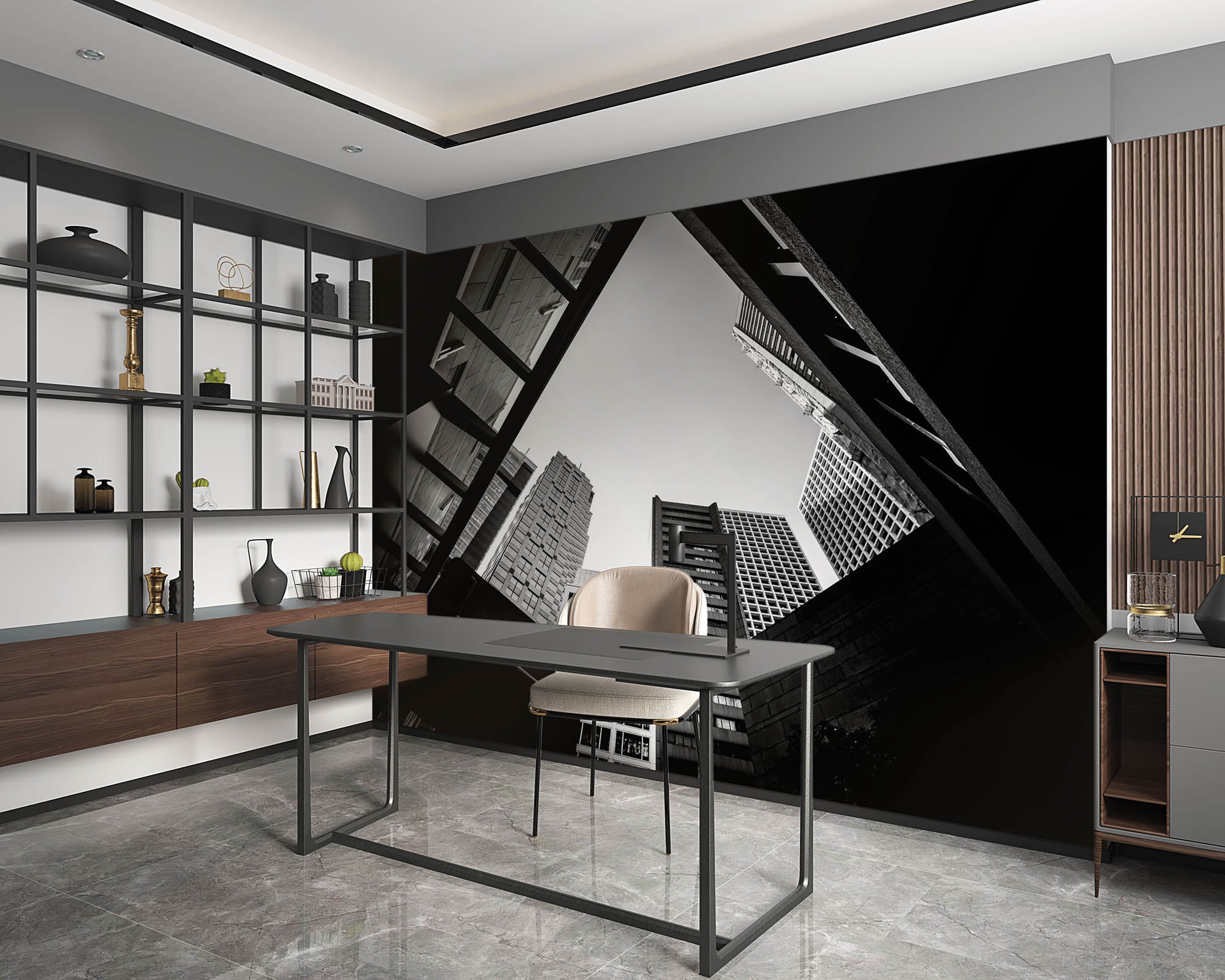 Abstracte architectuur - LW00034 Fotobehang