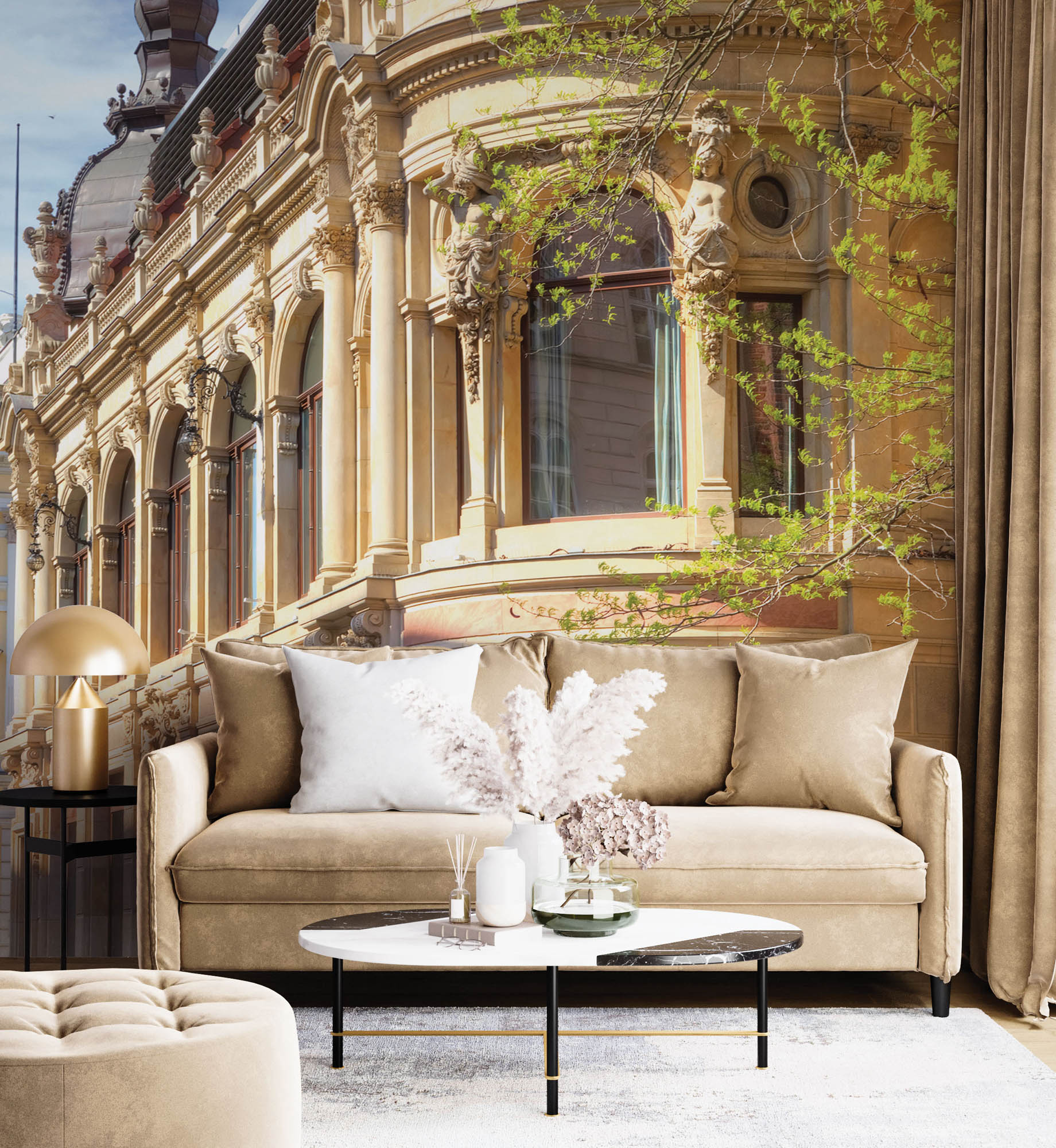 Architectuur in Polen - LW00394 Fotobehang