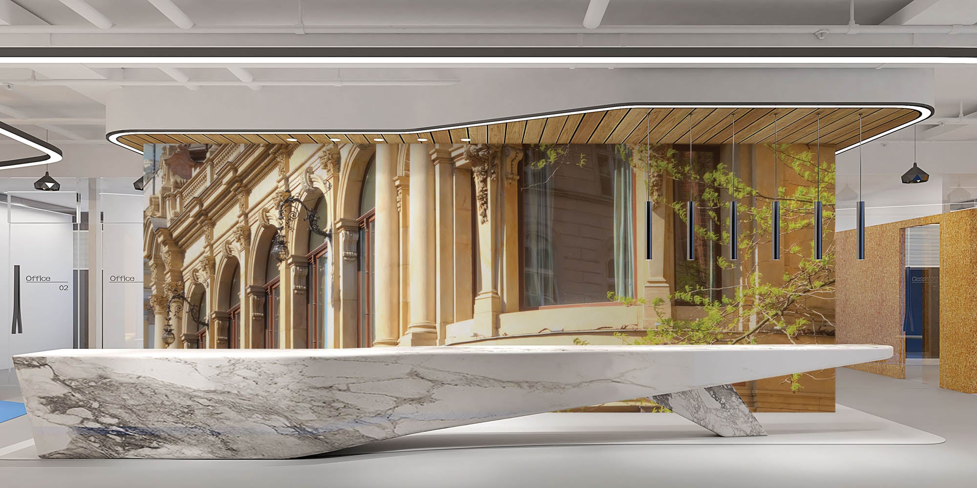 Architectuur in Polen - LW00394 Fotobehang