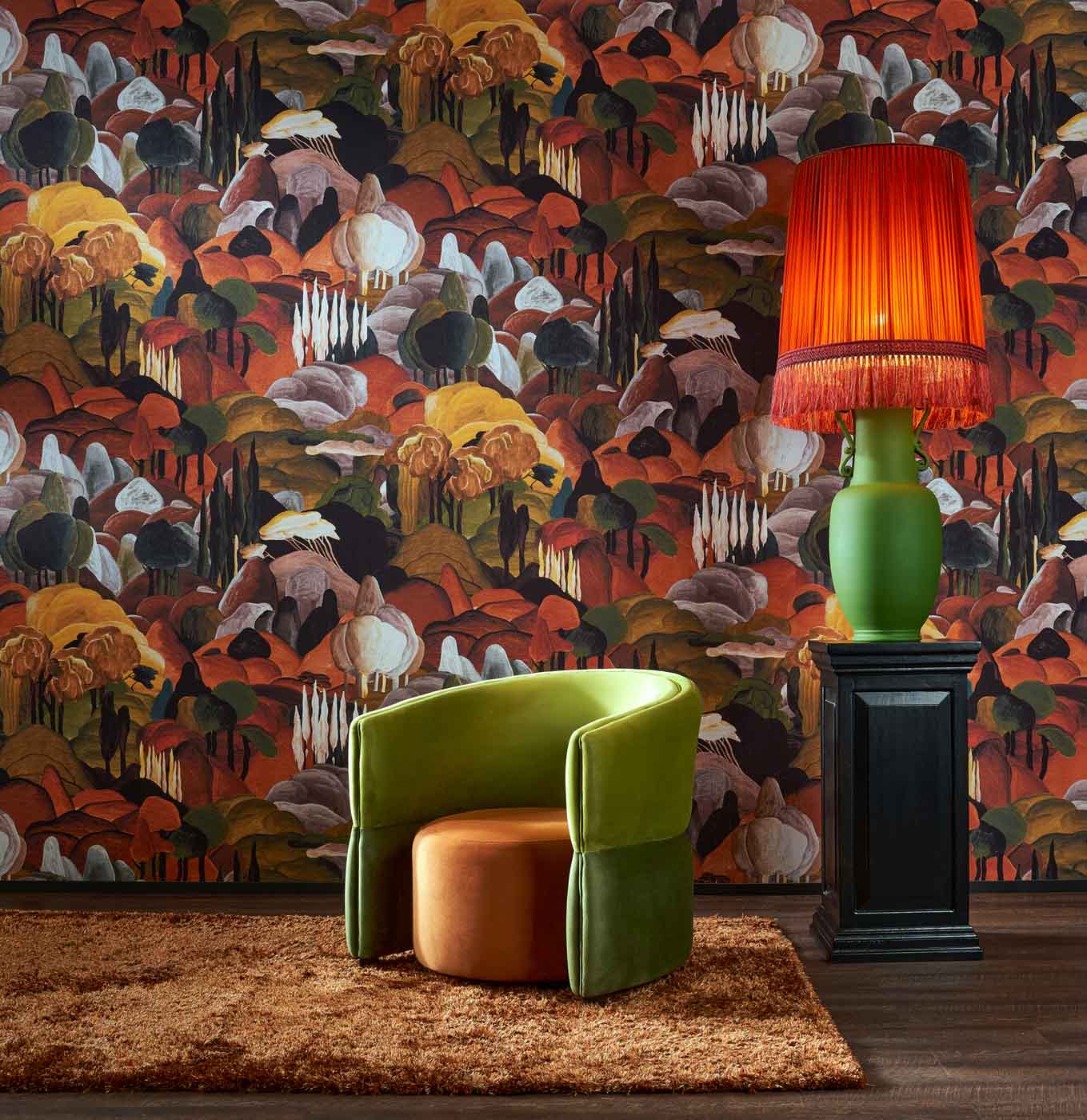 Arte Decors & Panoramiques All'Ombra Dei Cipressi 97500 Behang