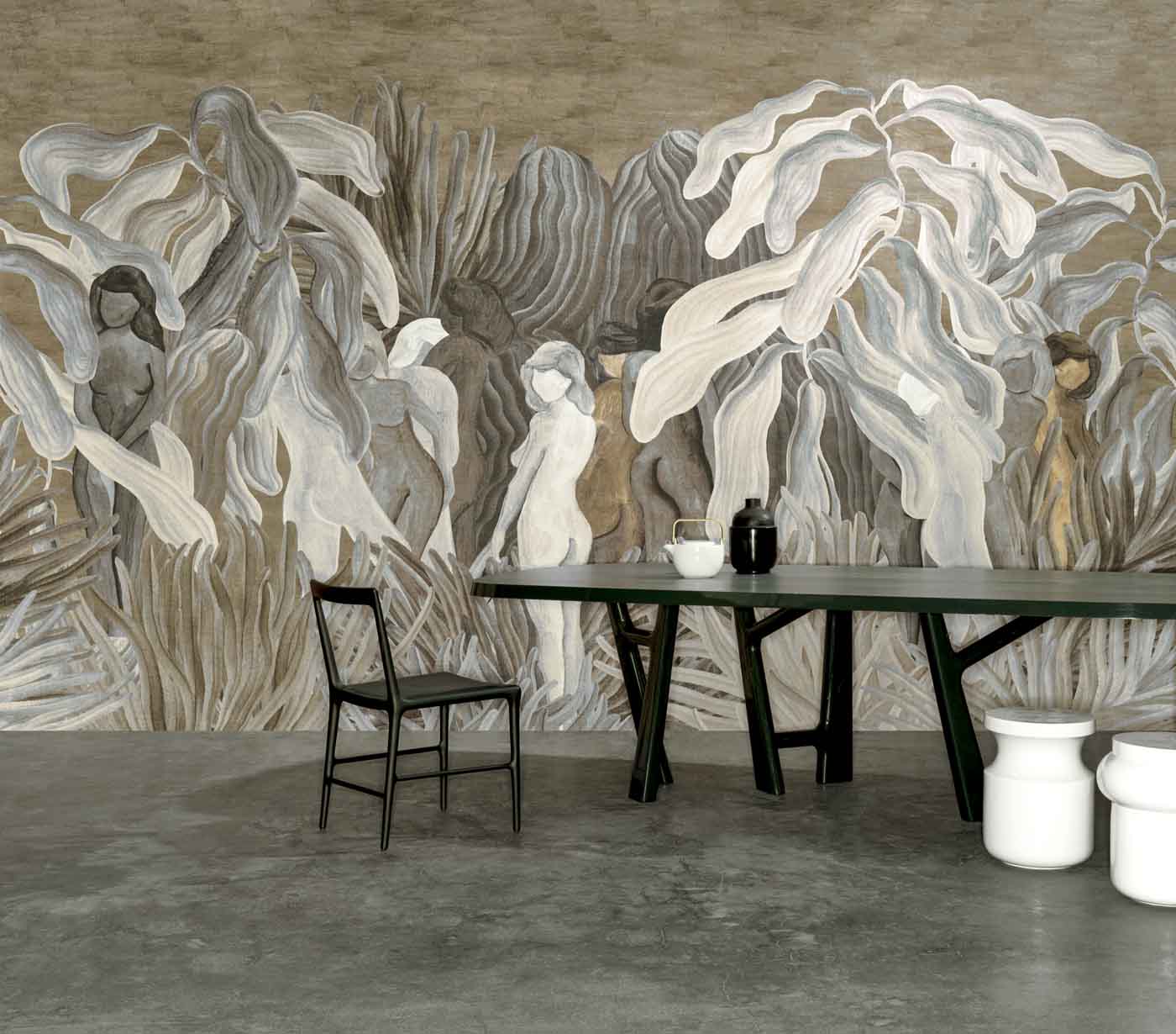 Arte Decors & Panoramiques Secret Silhouettes 97721 Behang