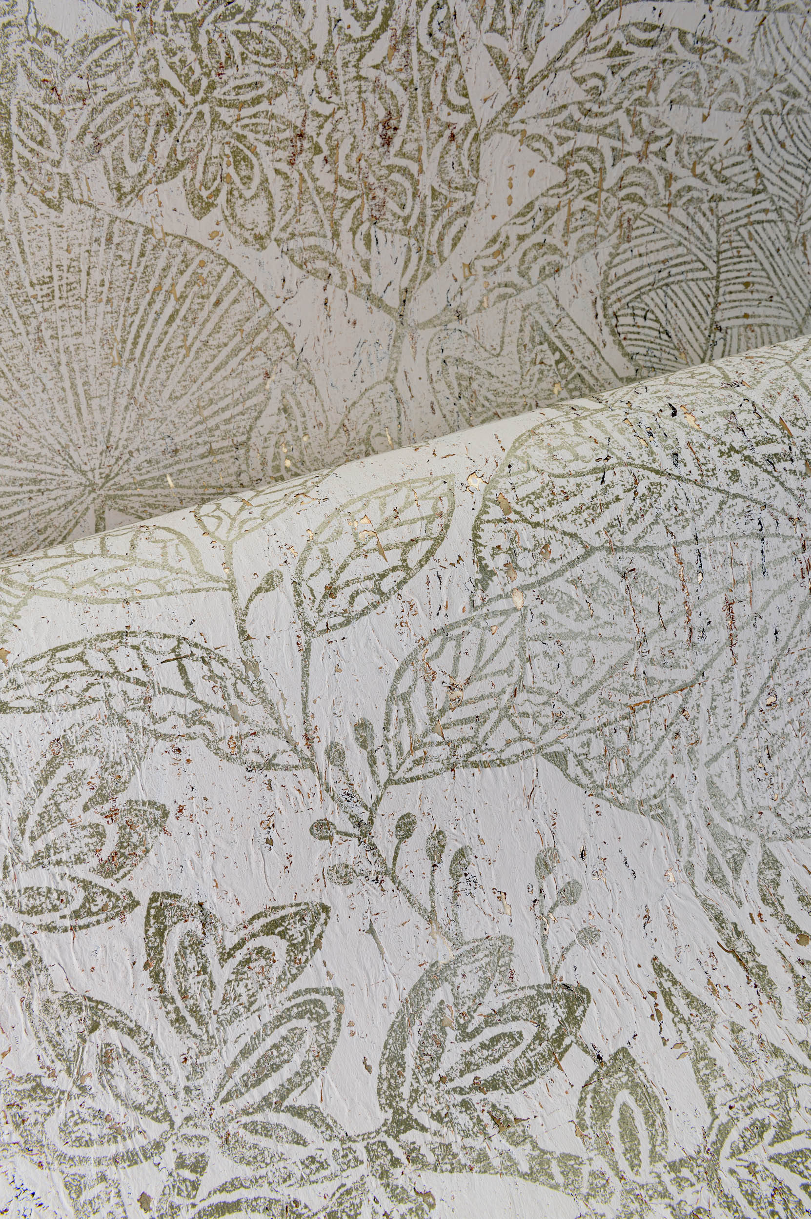 Arte Essentials Kaolin Hortus 30351 Behang