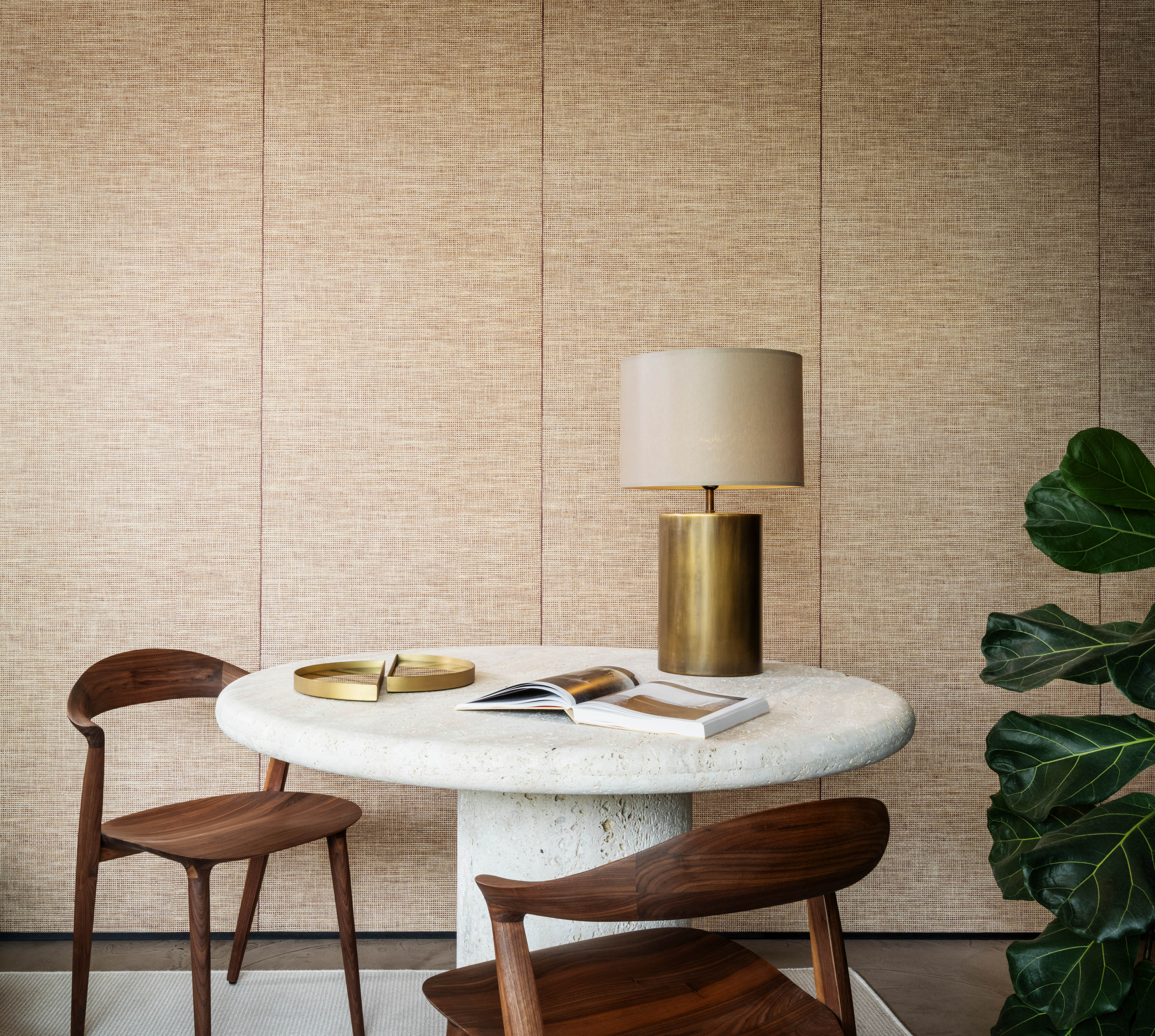 Arte Essentials Les Naturels La Raphia Tisse 26748 Behang