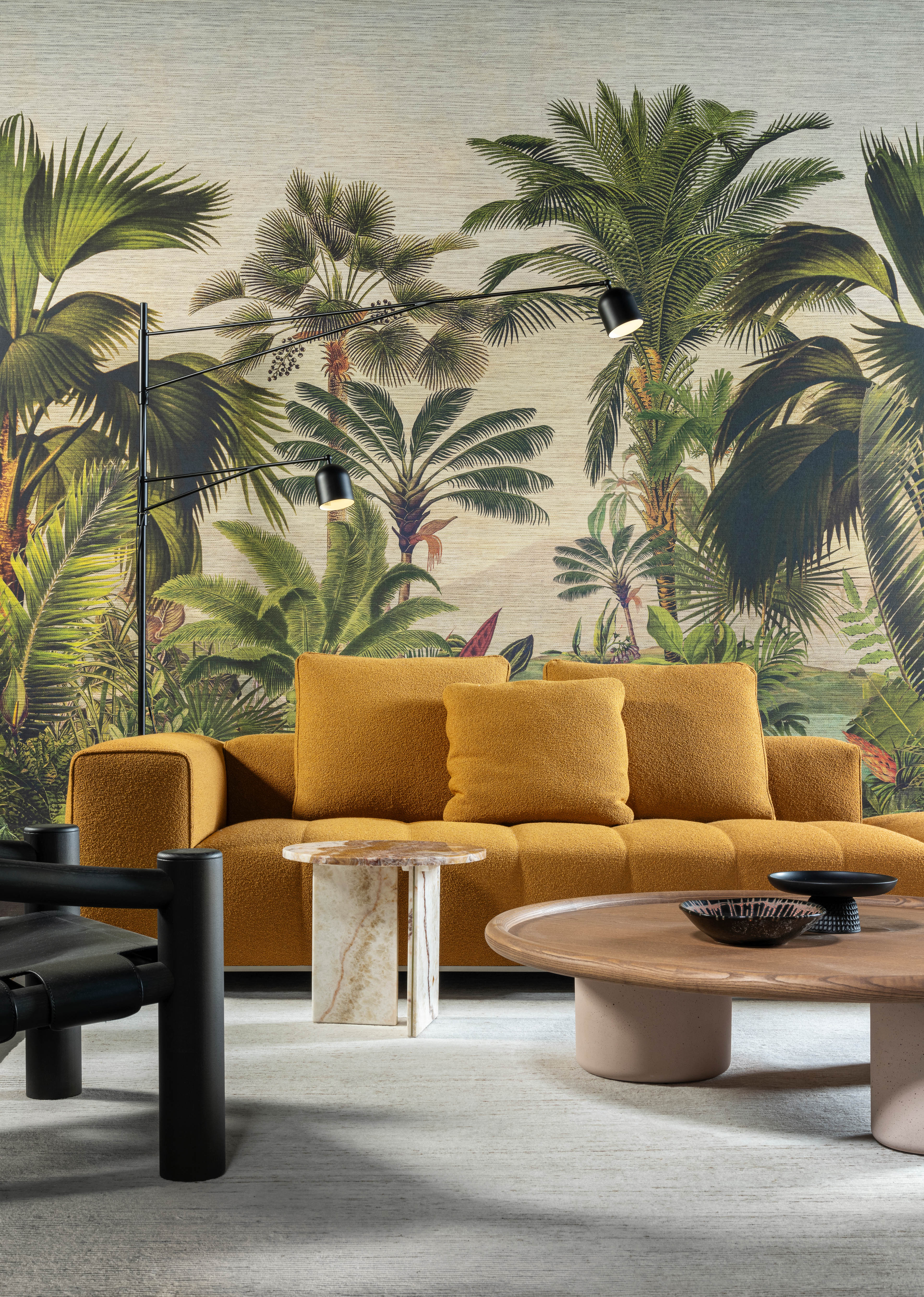 Arte Essentials Les Naturels Reverie Tropicale - Panoramique 26770 Behang