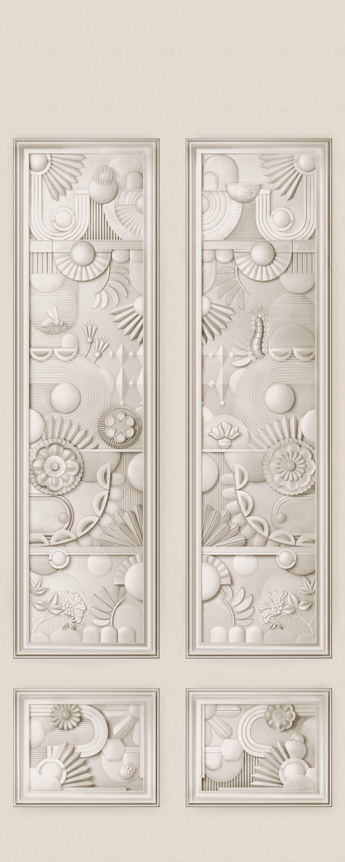 Arte Moooi Green House Greenhouse Gathering Window MO5051 Behang
