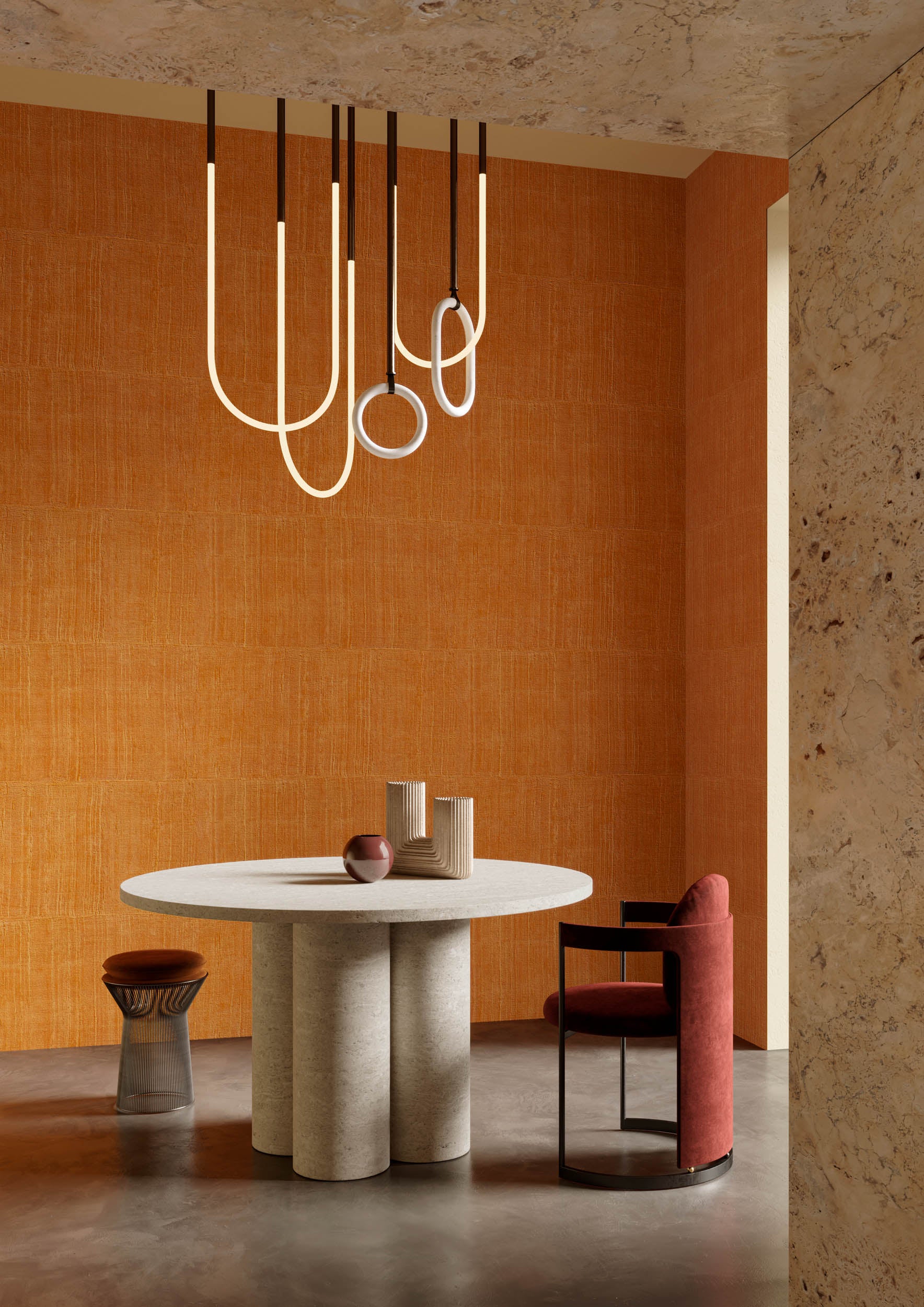 Arte Textura Ignis Katan Silk 11507A Behang