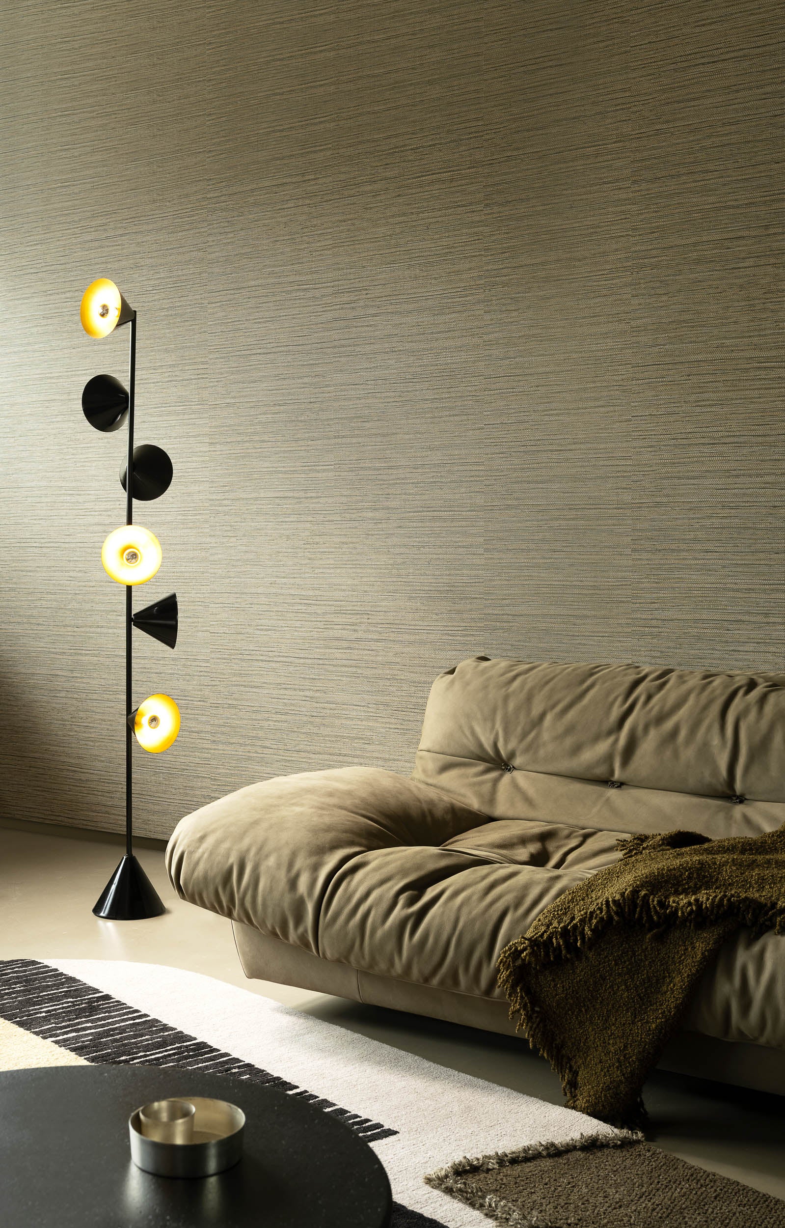 Arte Textura Ignis Sombra 73543A Behang