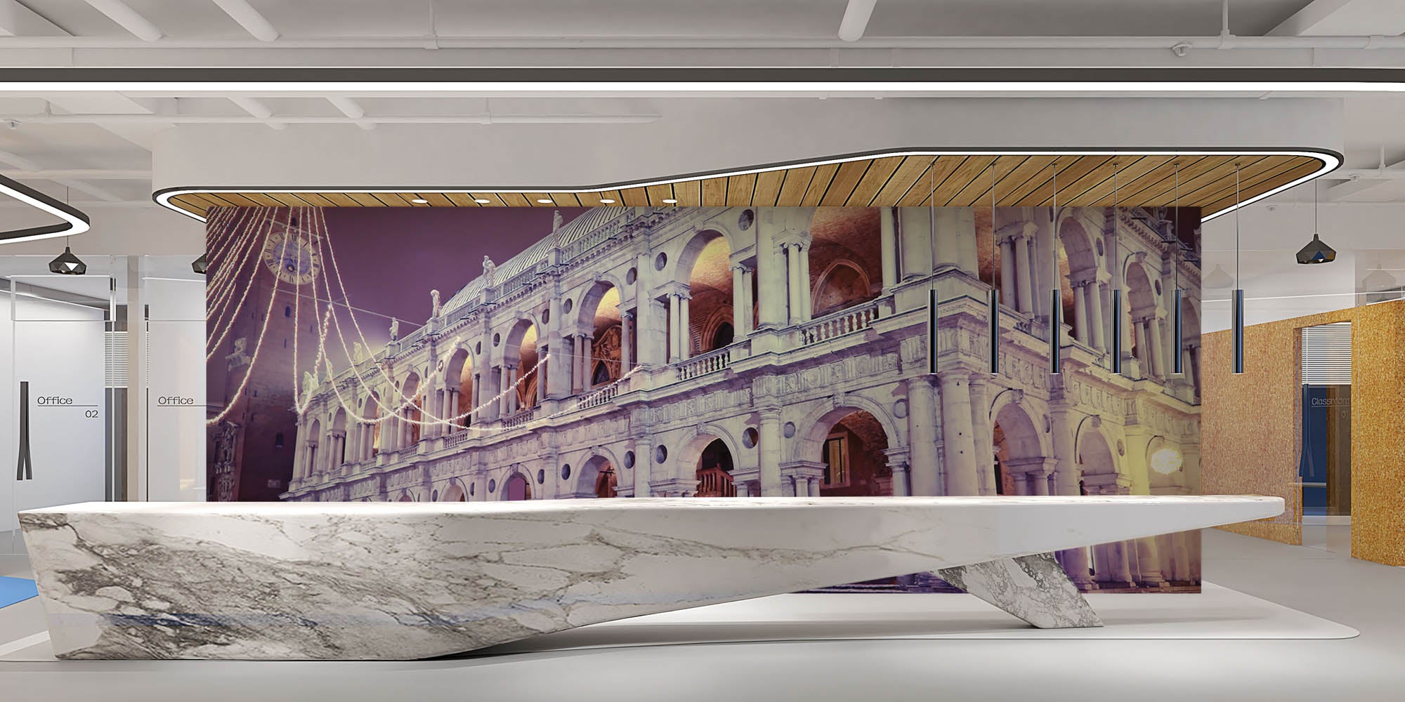 Basilica Palladiana - LW00388 Fotobehang