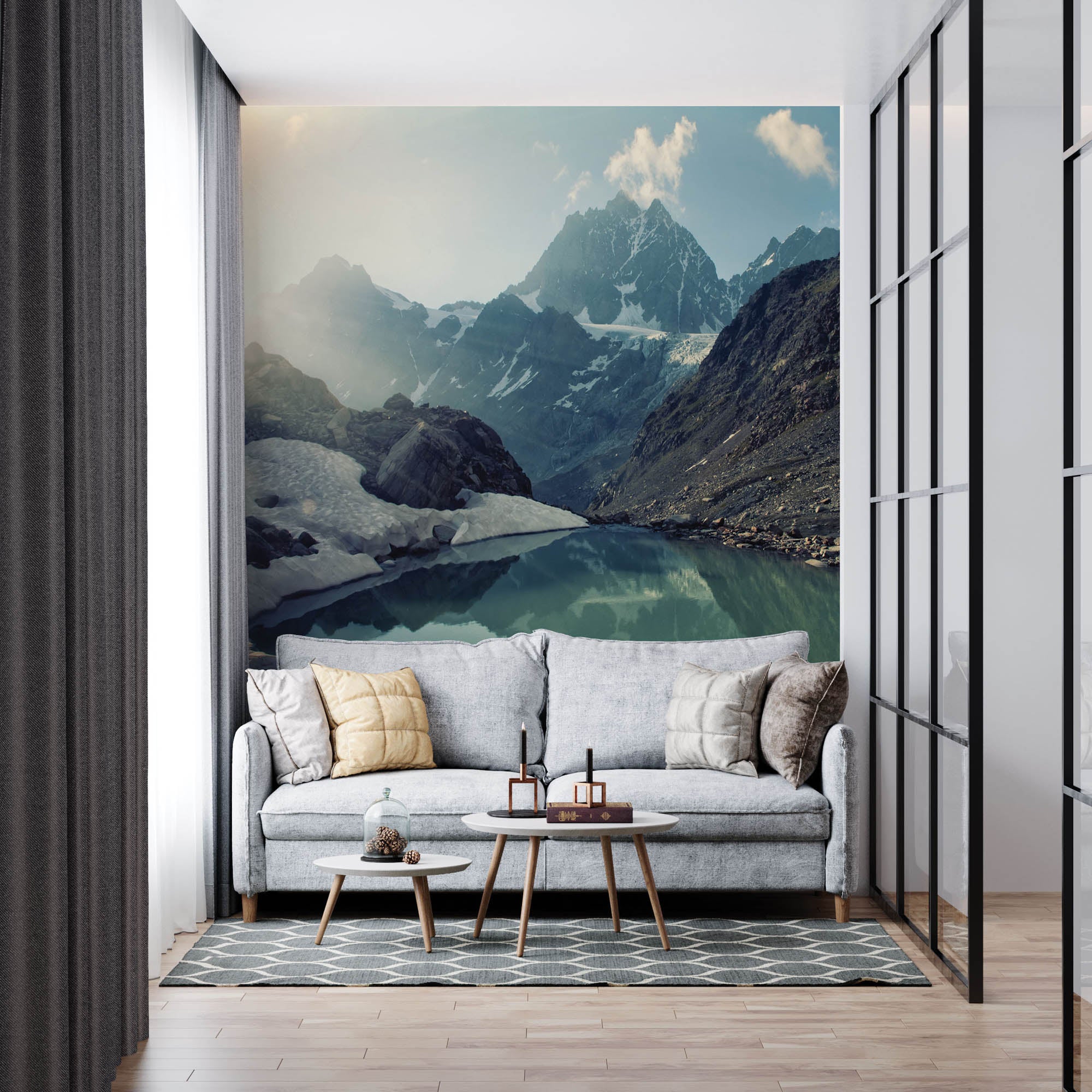 Bergmeer - LW00101 Fotobehang