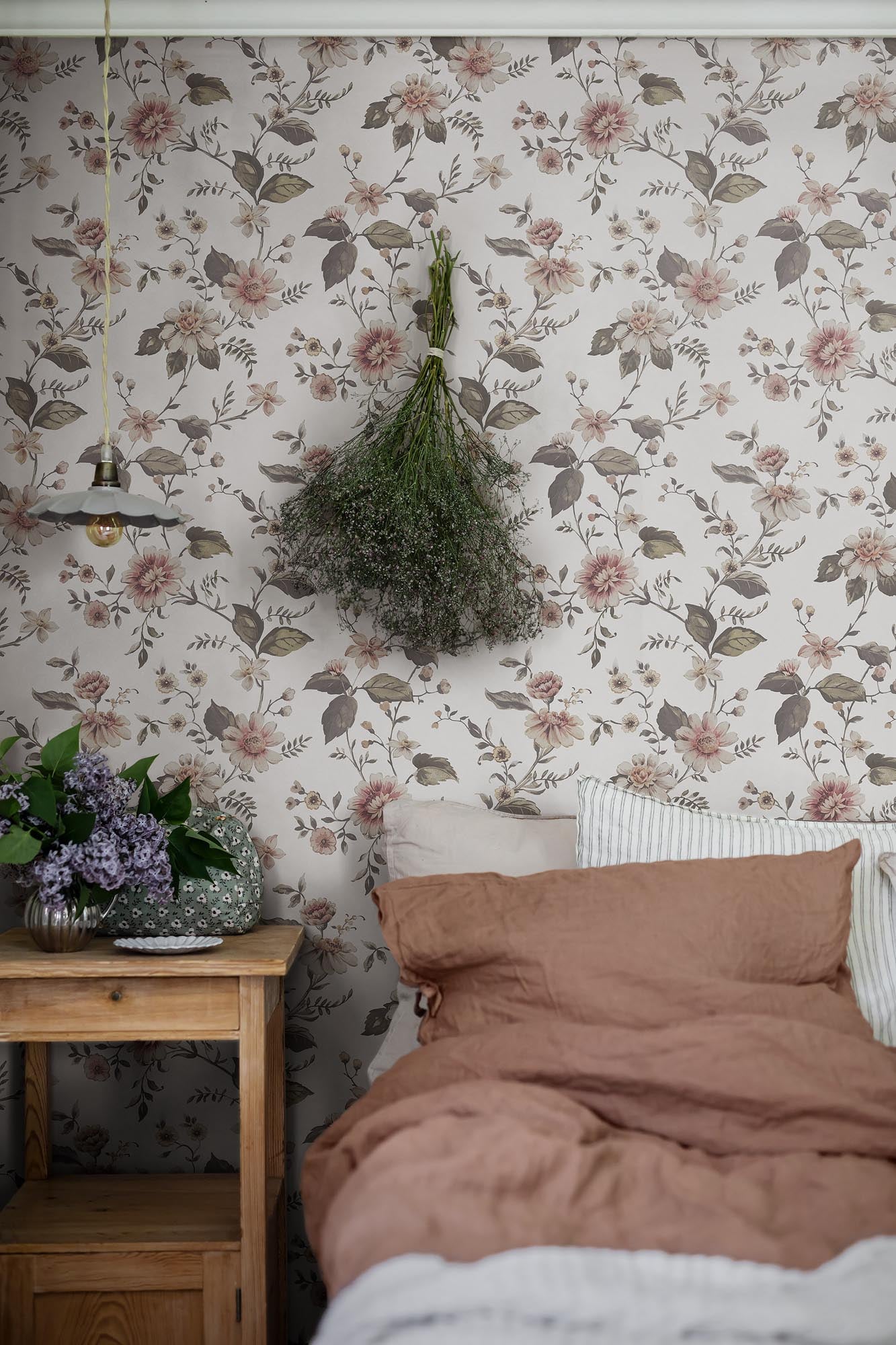 Boråstapeter Cottage garden Marion's Mural 3592 Behang