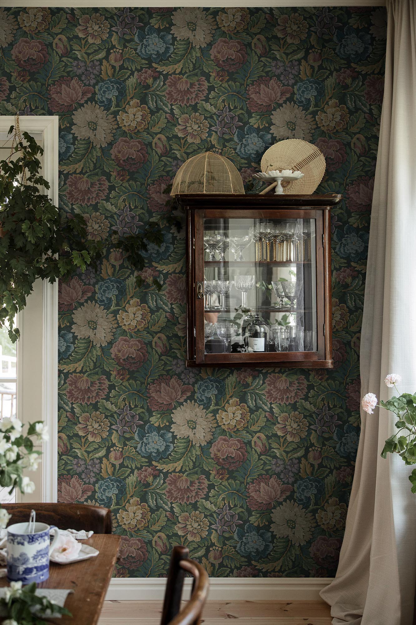 Boråstapeter Cottage garden Nightingale Garden Mural 3595 Behang