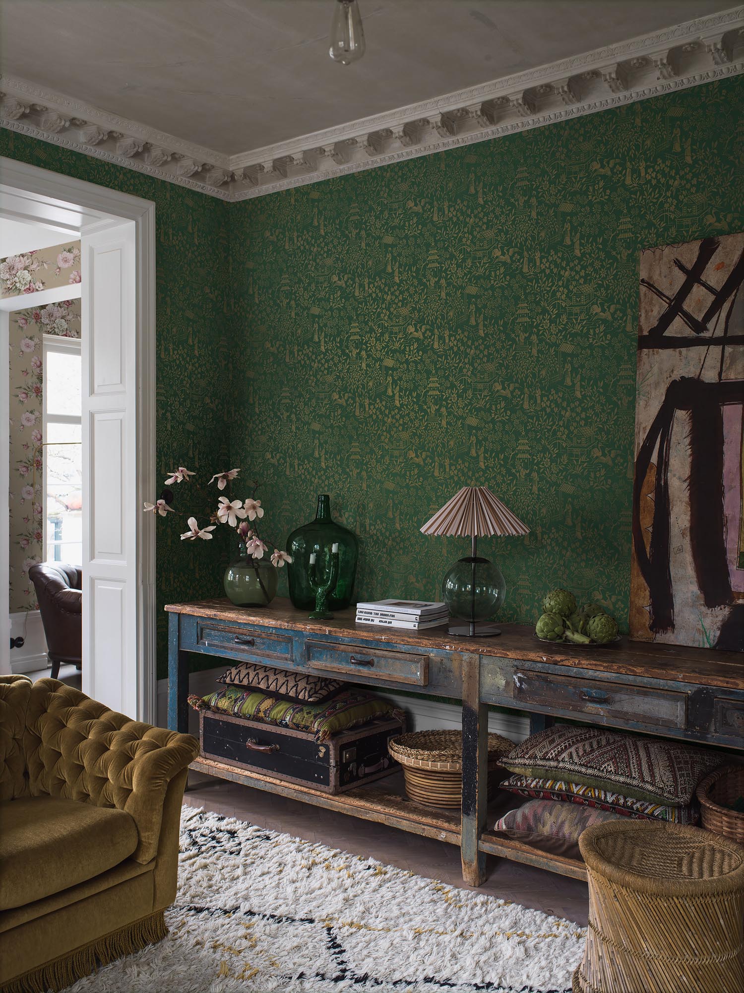 Boråstapeter Dreamy Escape Oriental Garden 4271 Behang